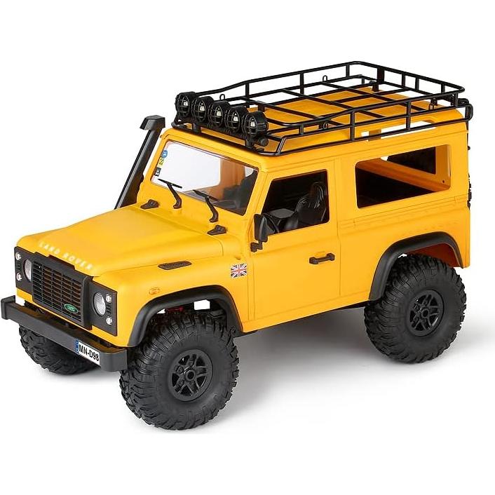 Coche RC MN98 1/12 4WD Amarillo Control Remoto 2.4GHz