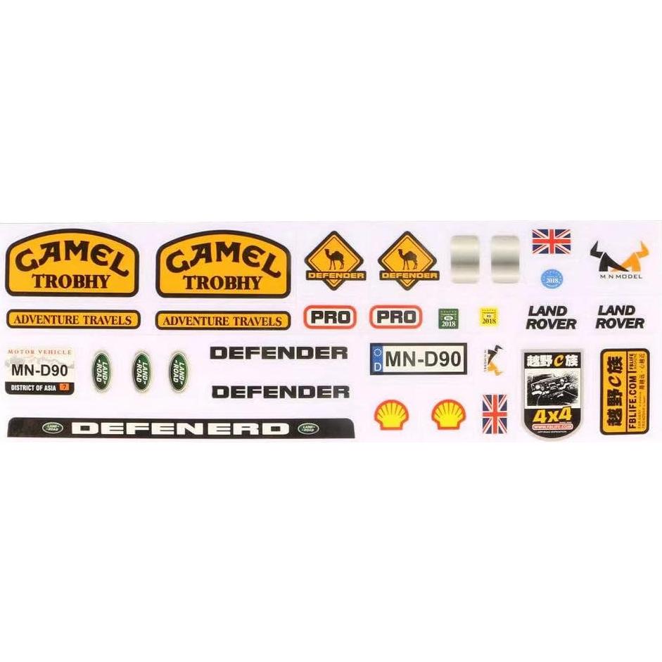 Coche RC MN98 1/12 4WD Amarillo Control Remoto 2.4GHz