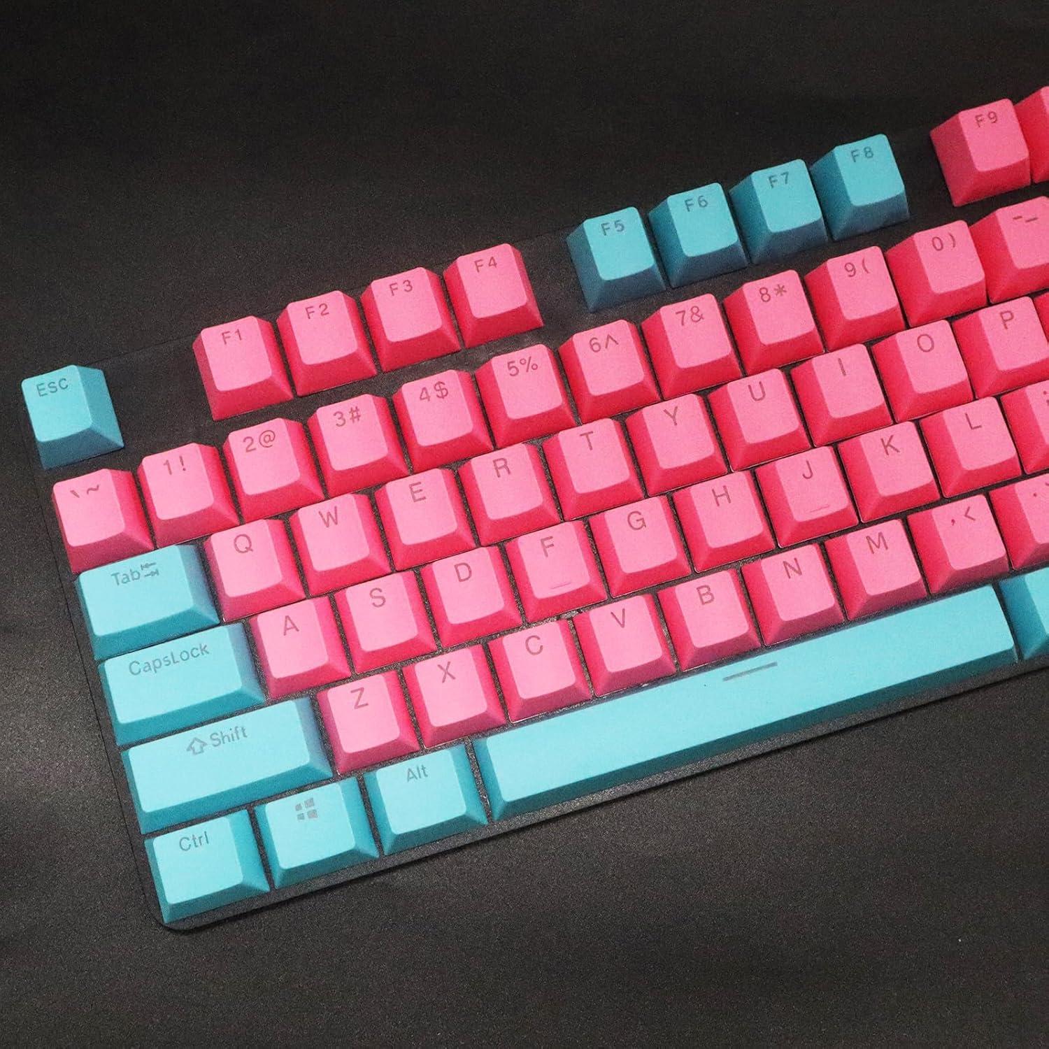 Conjunto de Teclas PBT Catekro 104 Teclas Translúcidas OEM