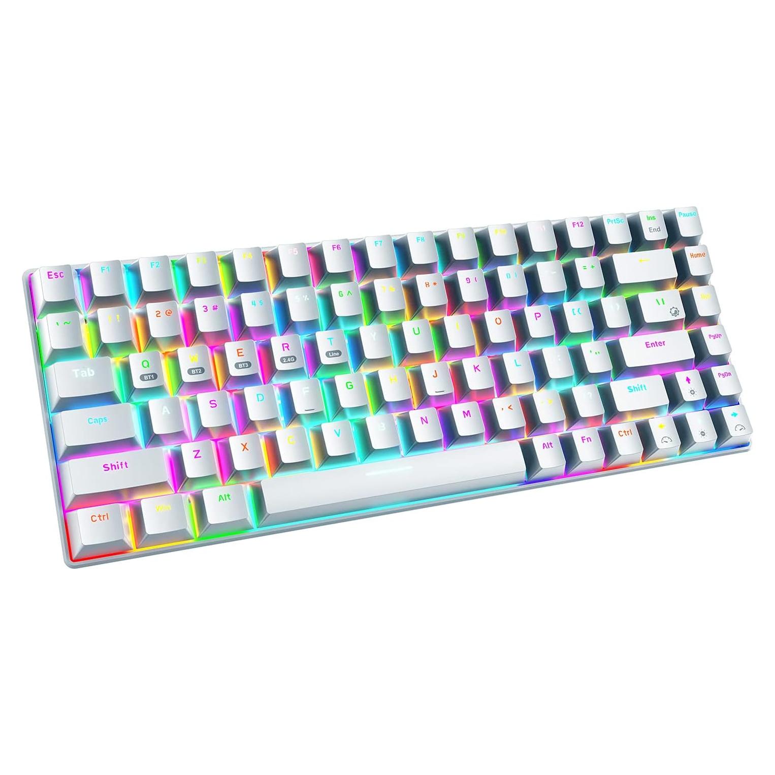 Teclado Mecánico Inalámbrico Mamba Snake Mini RGB 84 Teclas