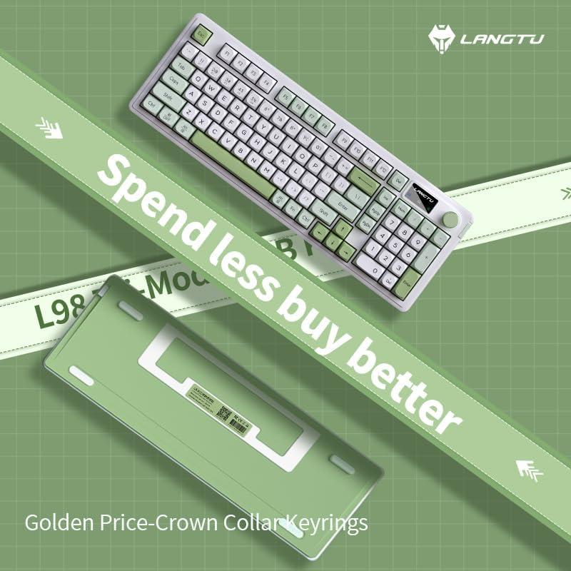 Teclado Membrana L98 Cmokifuly RGB Retroiluminado 98 Teclas Verde