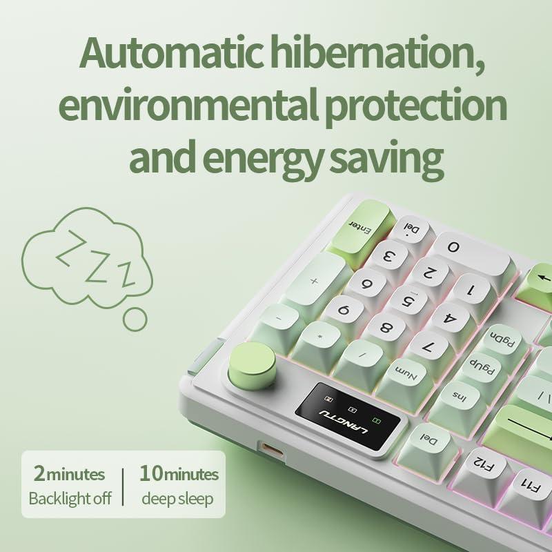 Teclado Membrana L98 Cmokifuly RGB Retroiluminado 98 Teclas Verde