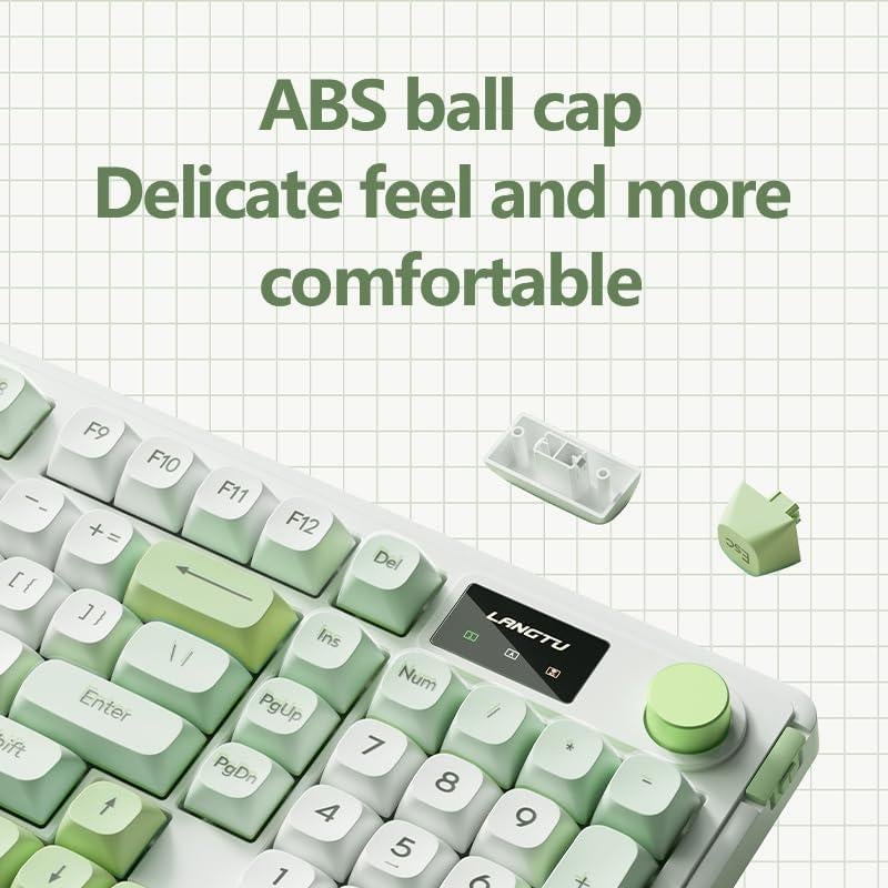 Teclado Membrana L98 Cmokifuly RGB Retroiluminado 98 Teclas Verde