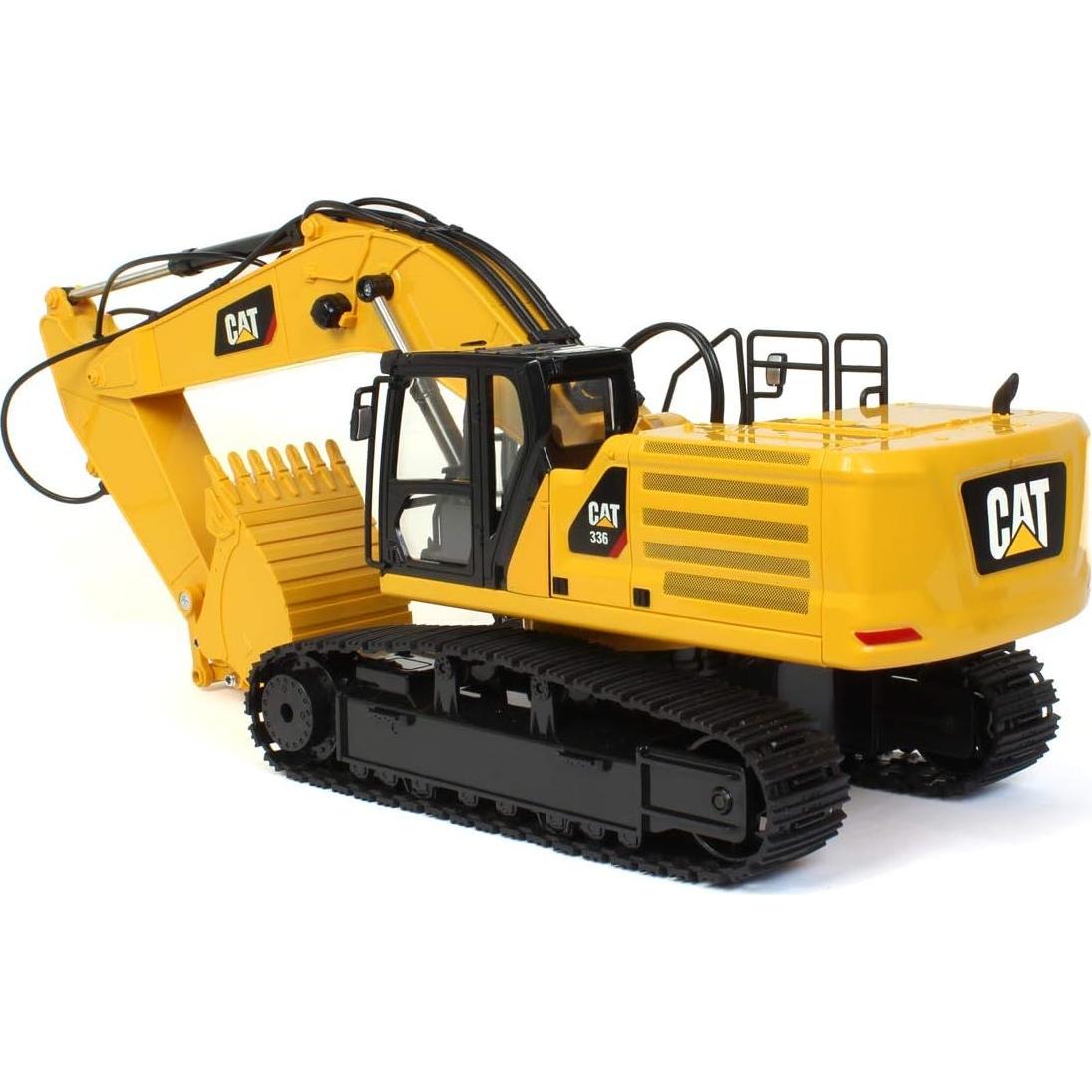 Camión Excavadora RC Diecast Masters CAT 336 1:24 Amarillo
