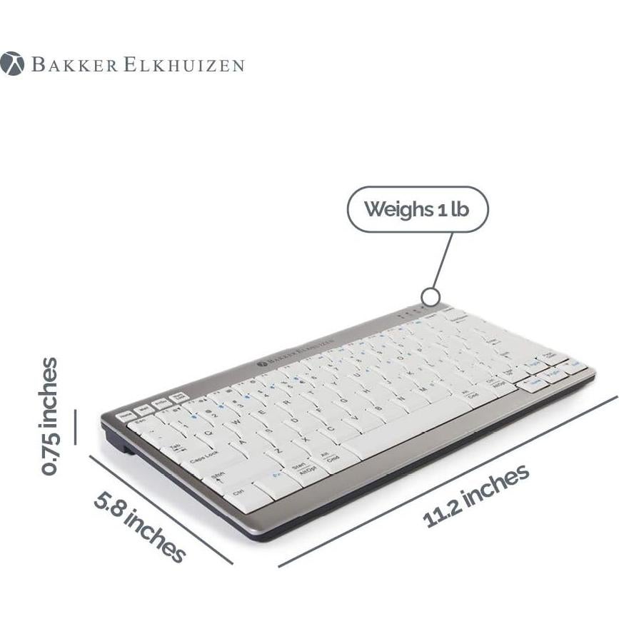 Teclado Compacto Bluetooth Bakker Elkhuizen UltraBoard 950