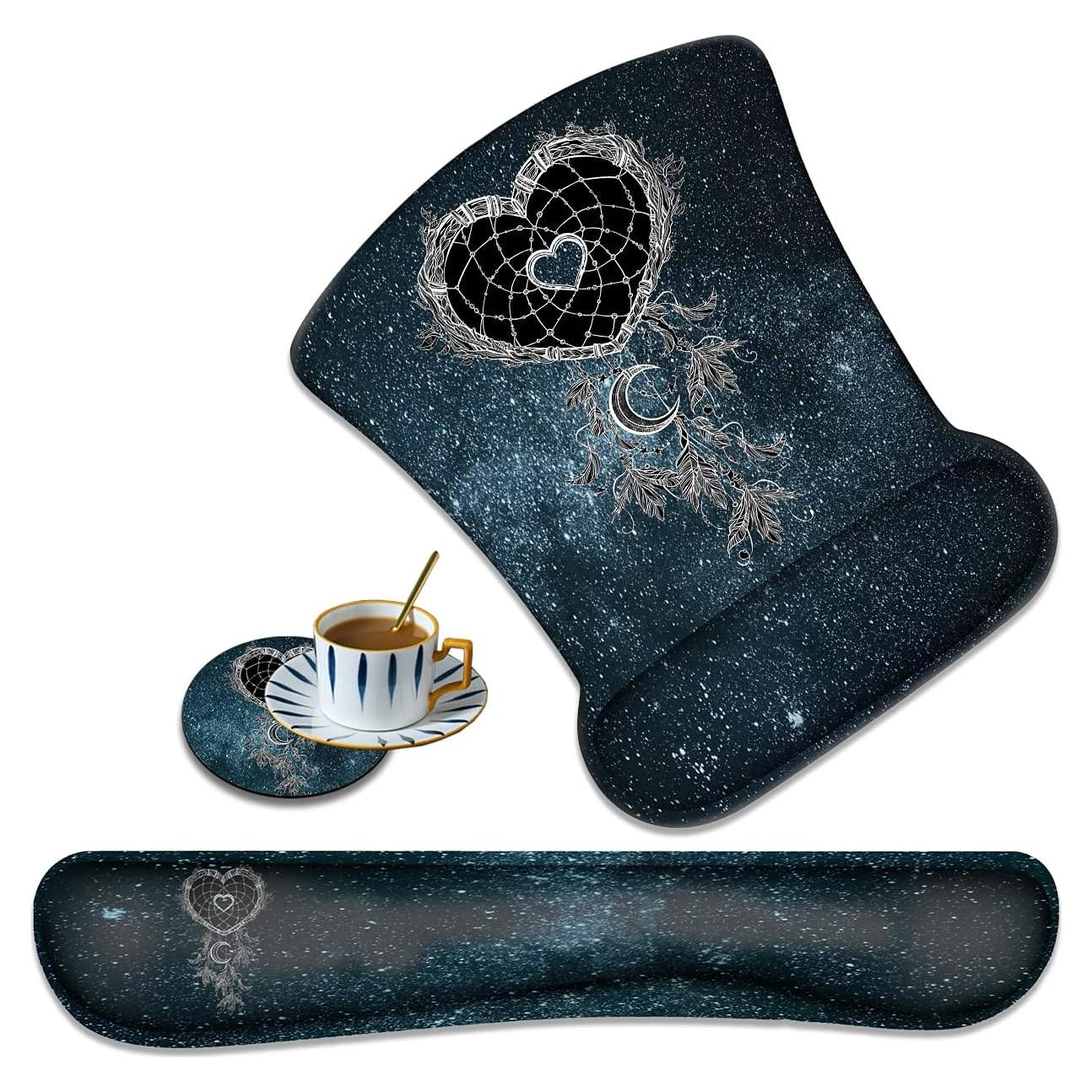 Conjunto Ergonómico de Reposapiés y Almohadilla XMTMR-Glass