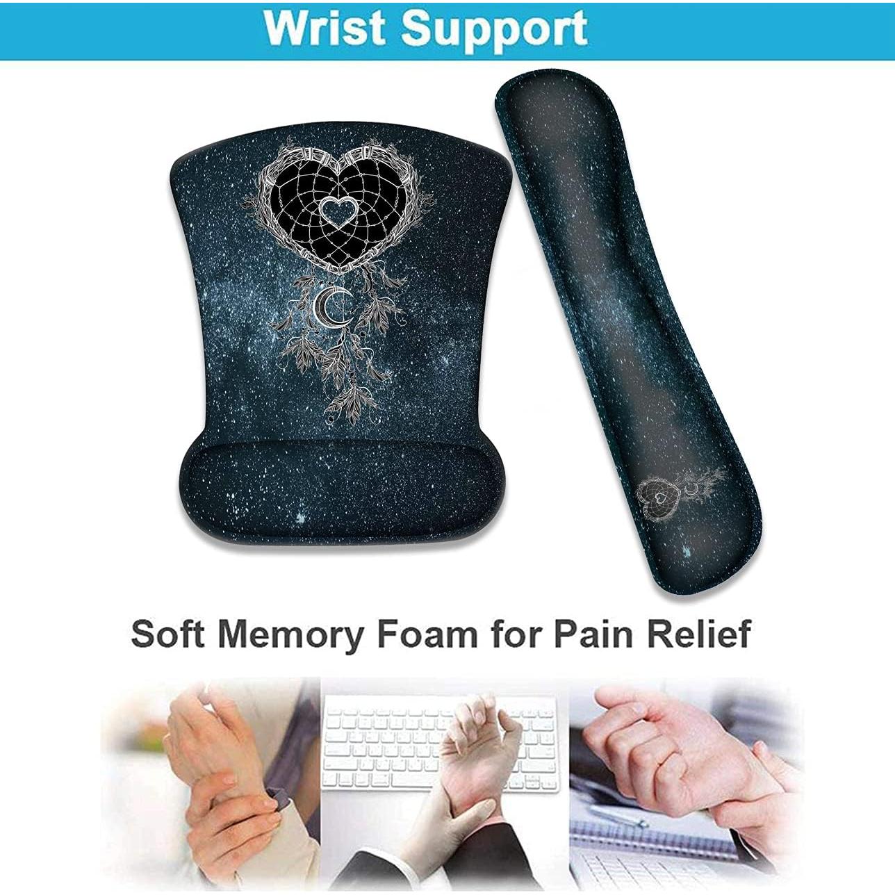 Conjunto Ergonómico de Reposapiés y Almohadilla XMTMR-Glass