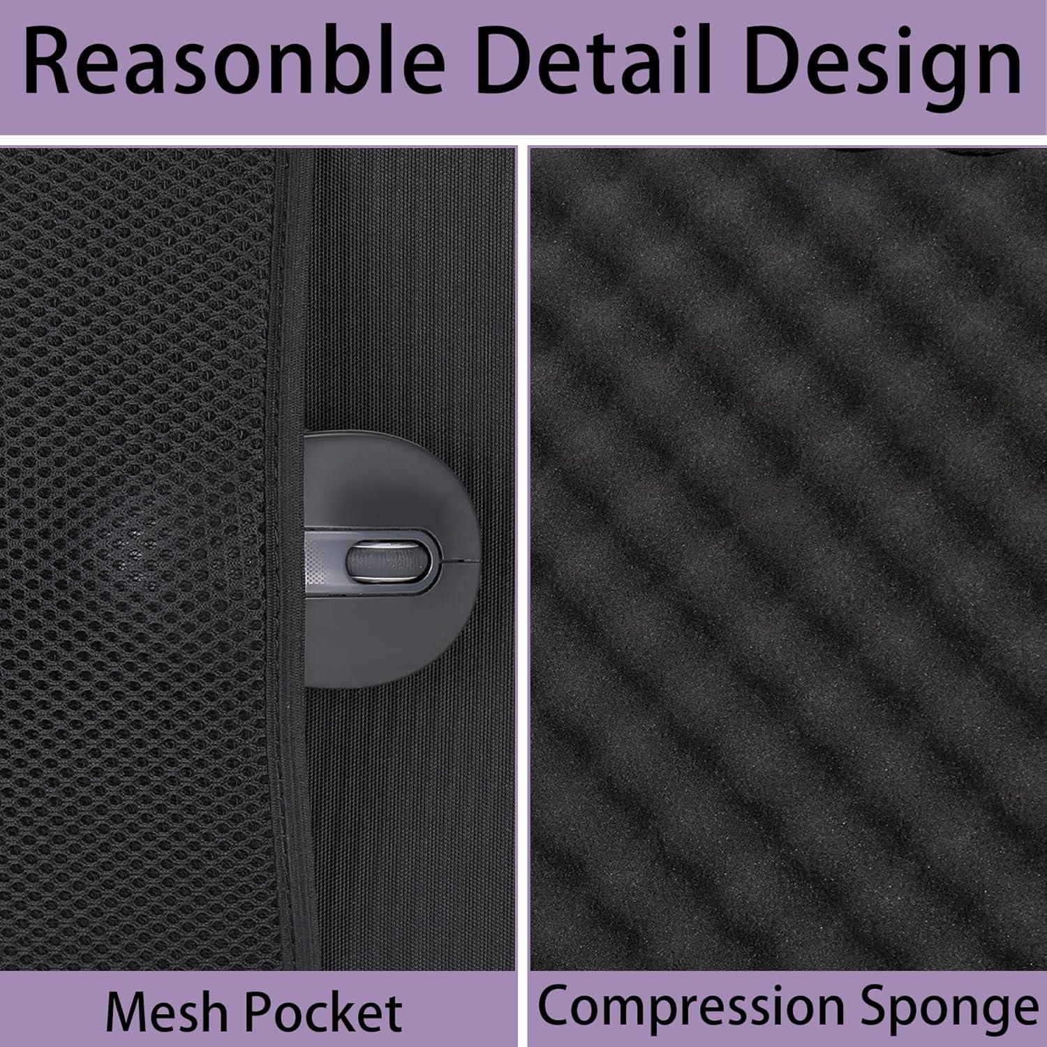 Funda Dura co2CREA para Teclado y Mouse Logitech MK670