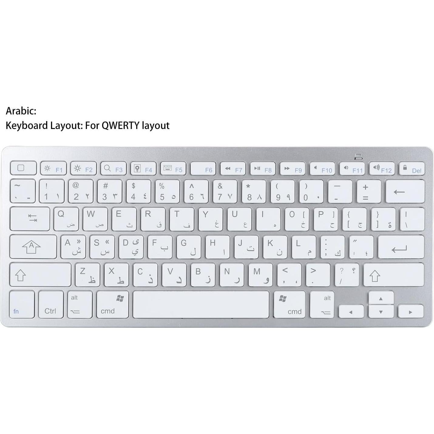 Teclado Slim Bluetooth Yunir para iOS y Android - Diseño Ergonómico