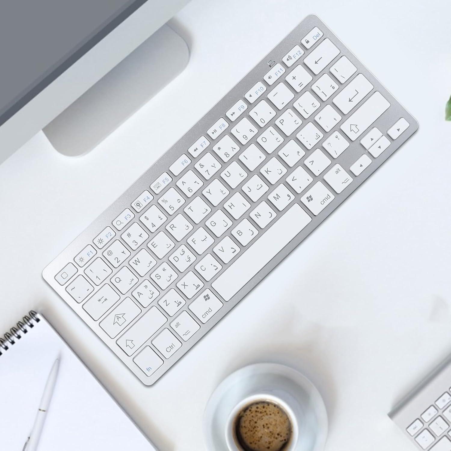 Teclado Slim Bluetooth Yunir para iOS y Android - Diseño Ergonómico