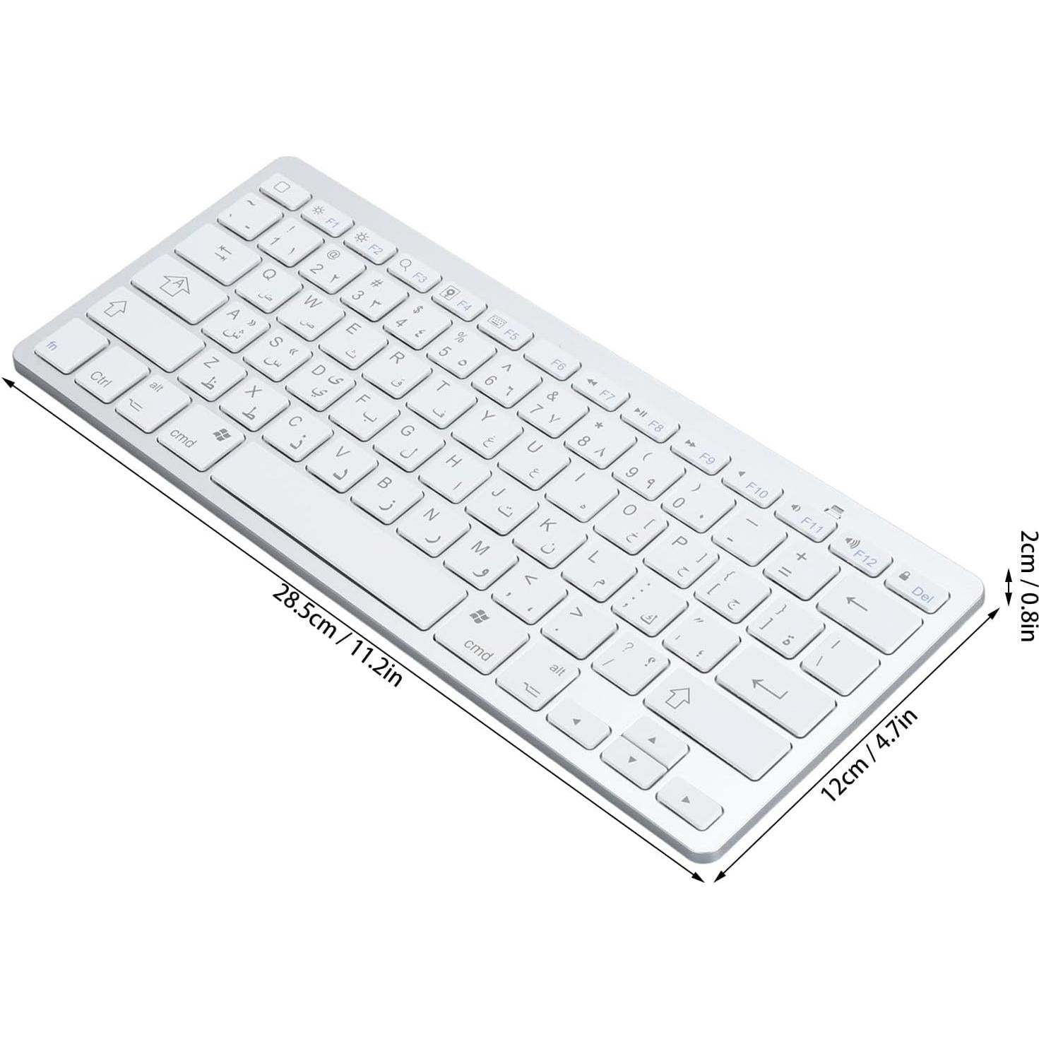 Teclado Slim Bluetooth Yunir para iOS y Android - Diseño Ergonómico