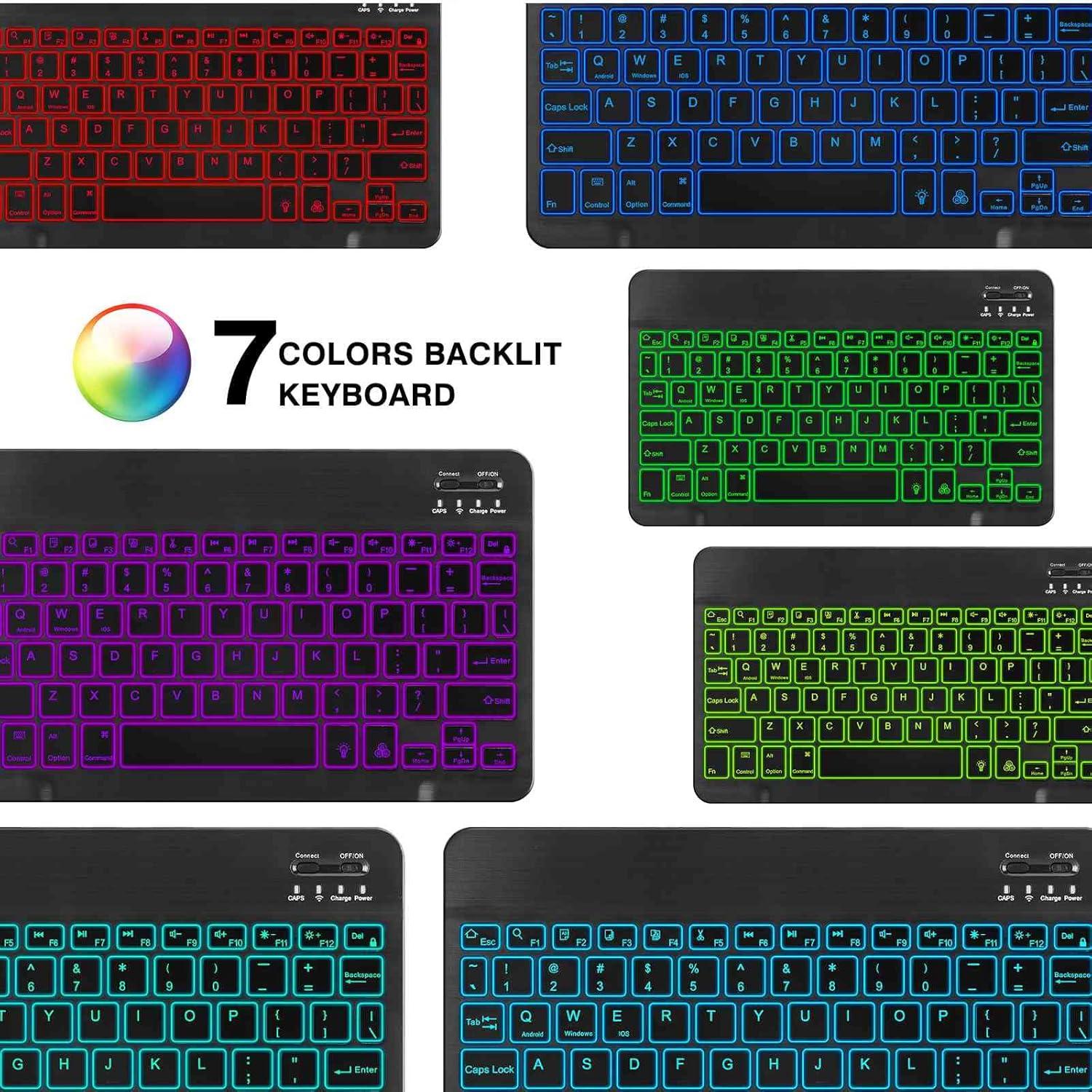 Teclado Ergonómico Inalámbrico UrbanX UX030 RGB Bluetooth 5.1