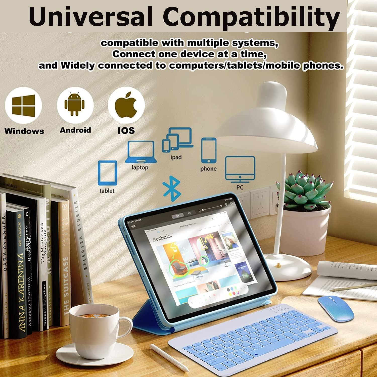 Conjunto Teclado y Ratón Bluetooth Ergonómico SHARE SUNSHINE