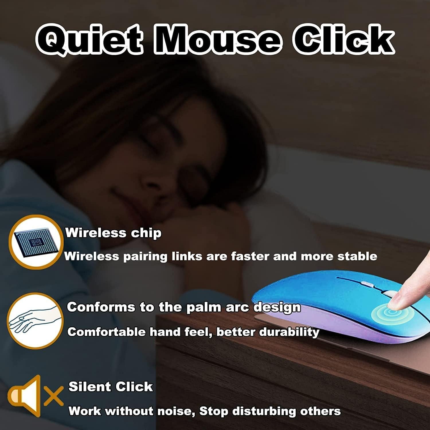 Conjunto Teclado y Ratón Bluetooth Ergonómico SHARE SUNSHINE