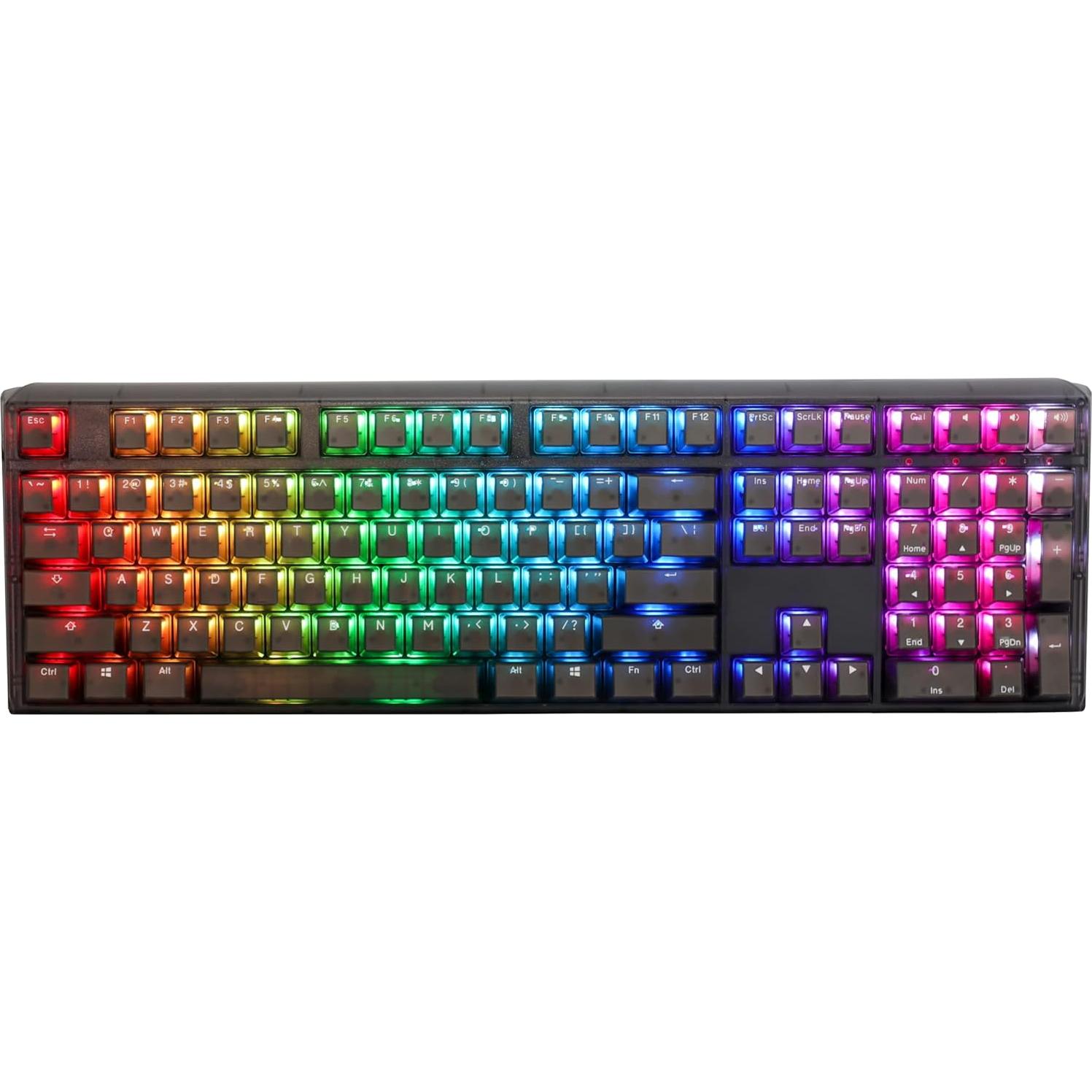 Teclado Mecánico Ducky One 3 Aura Negro Cherry MX Azul