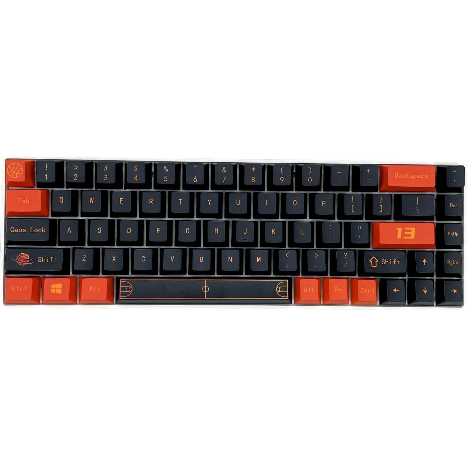 Teclas PBT DRAOZA 135 Personalizadas Baloncesto Mecánico