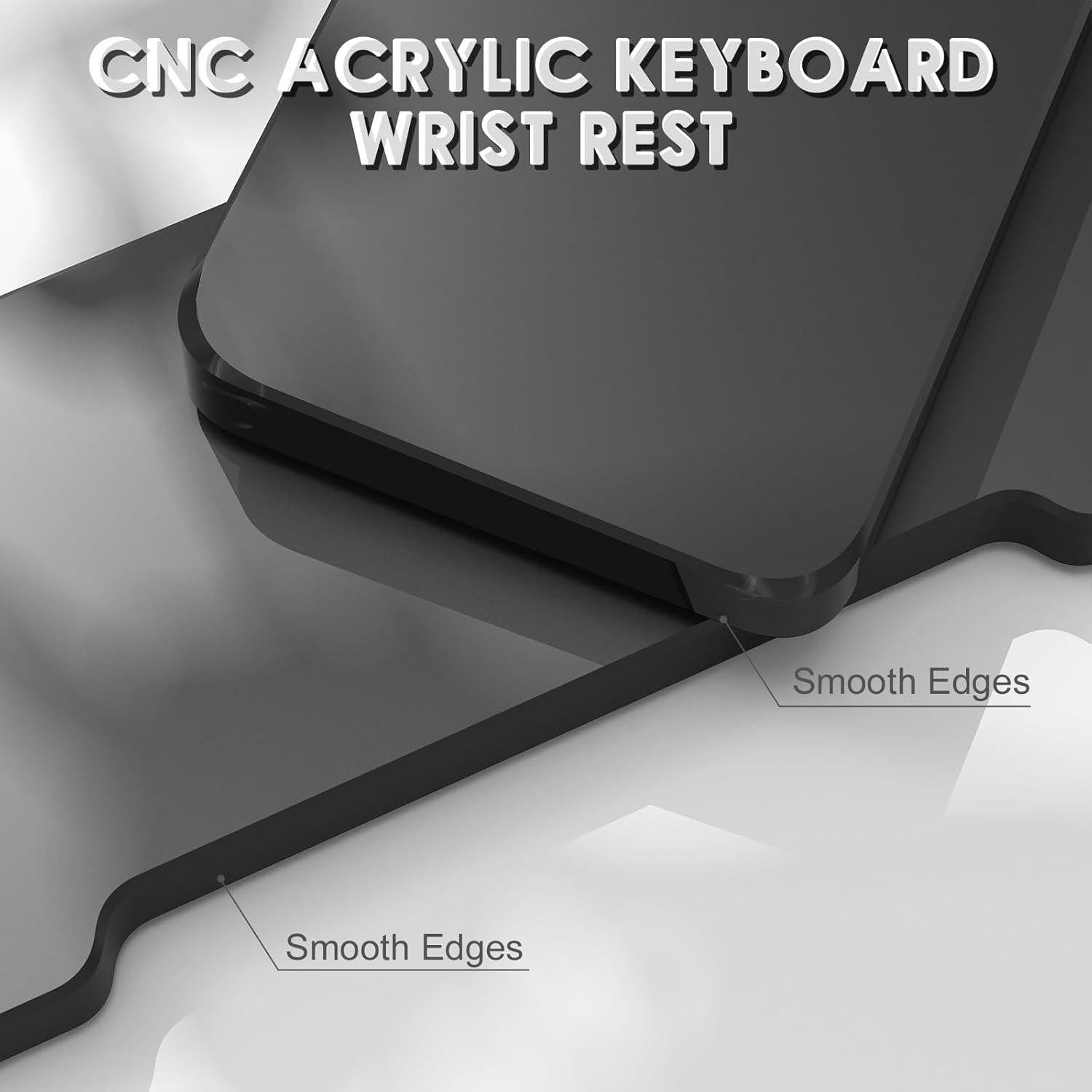 Reposap muñeca ergonómico ATTACK SHARK acrílico 41.91 cm