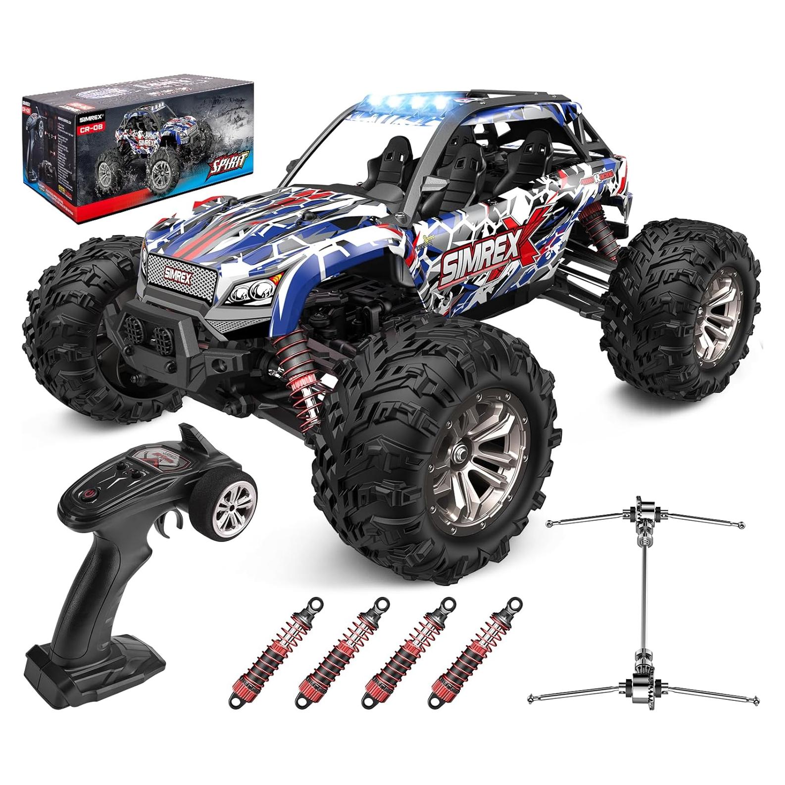 Coche RC Todo Terreno SIMREX 1/16 36 KPH 4WD Control Remoto