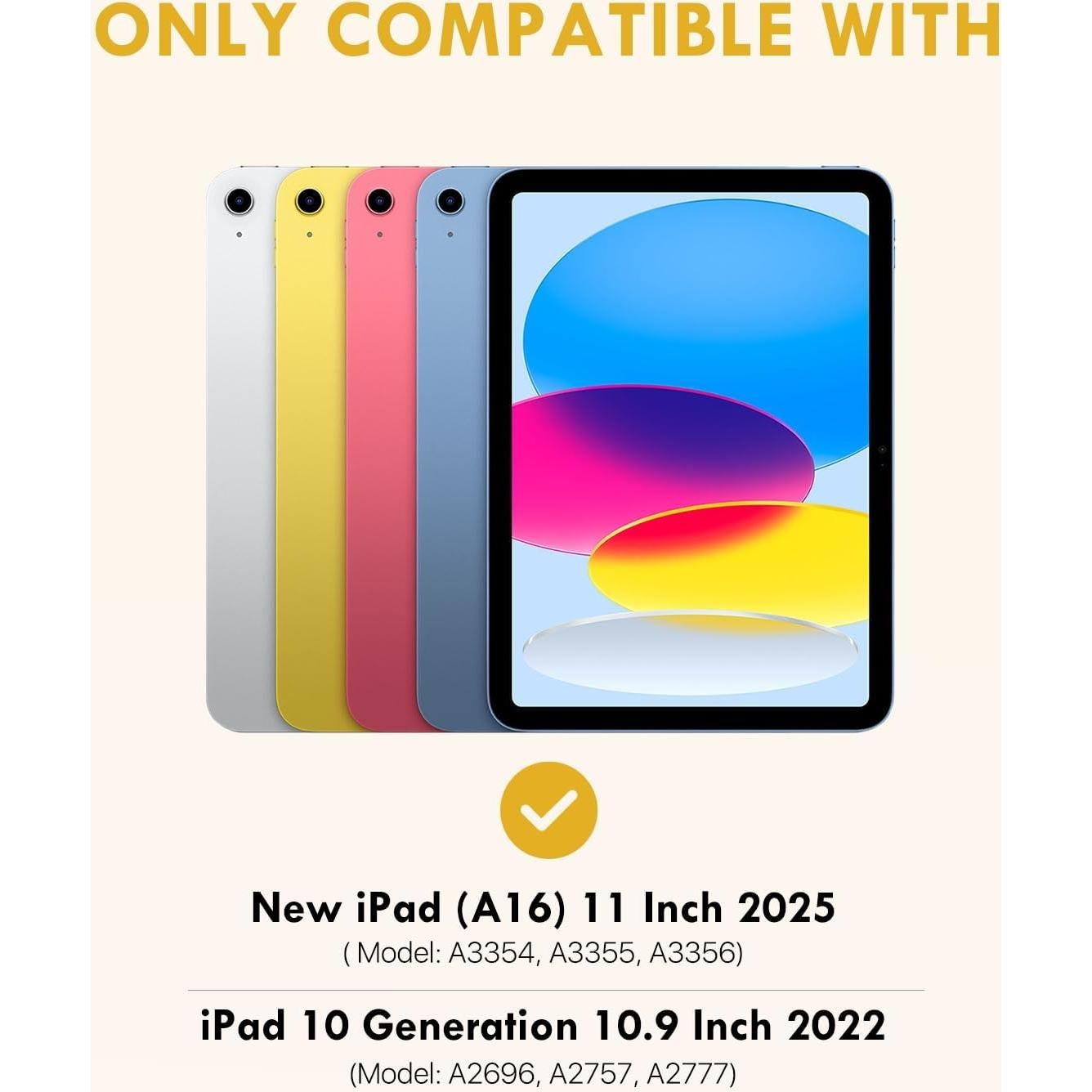 Funda con Teclado Bluetooth MoKo para iPad 11" y 10.9"