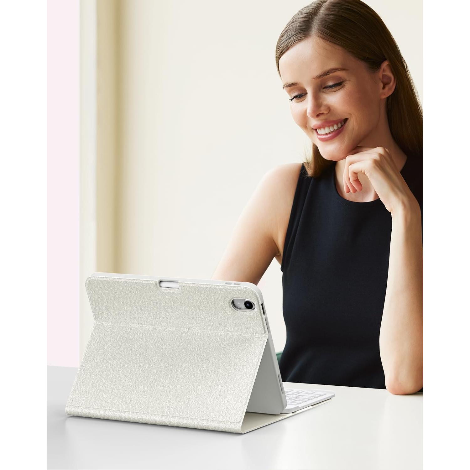 Funda con Teclado Bluetooth MoKo para iPad 11" y 10.9"