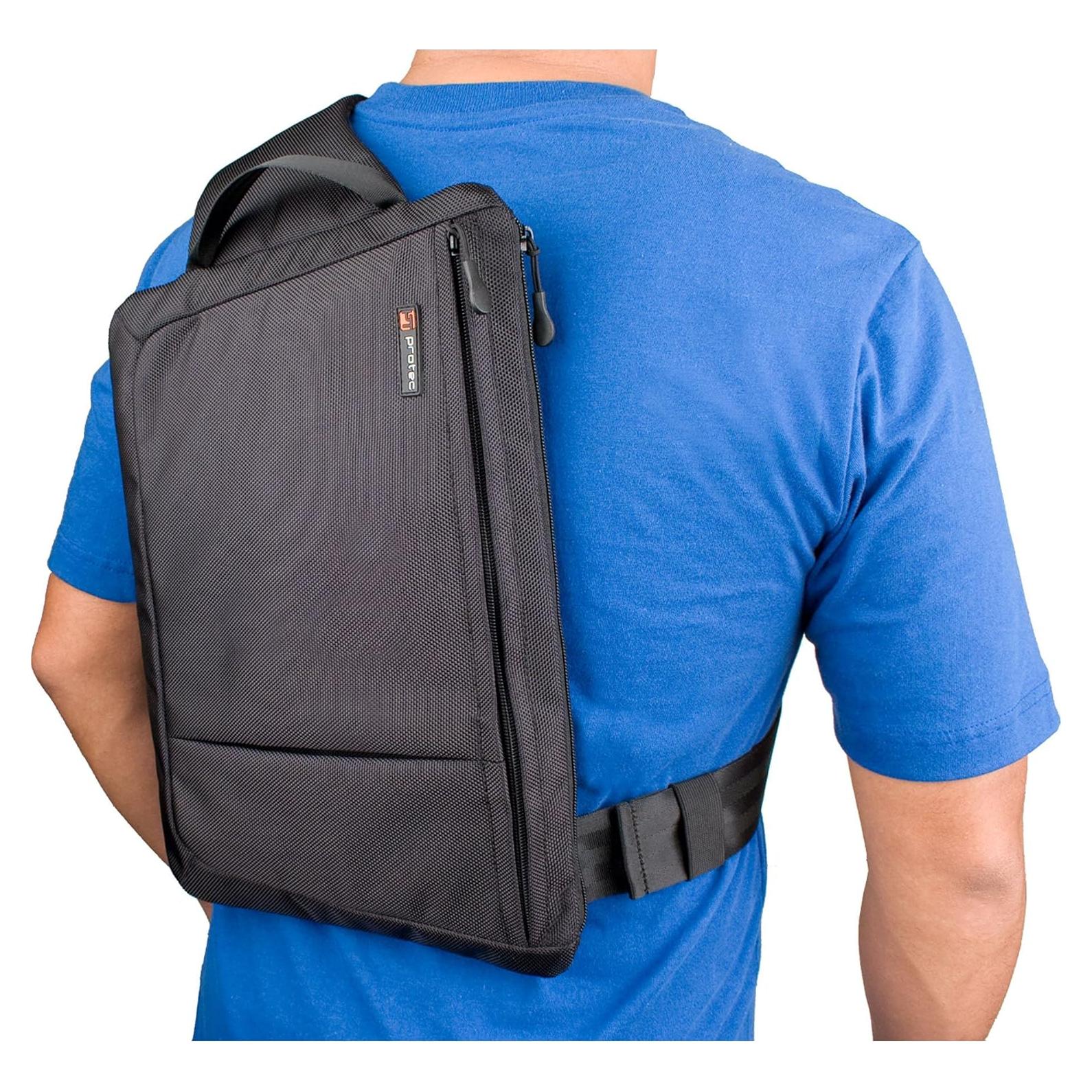 Protec A502 ZIP Sling para iPad Pro 12.9" y Notebook Negro