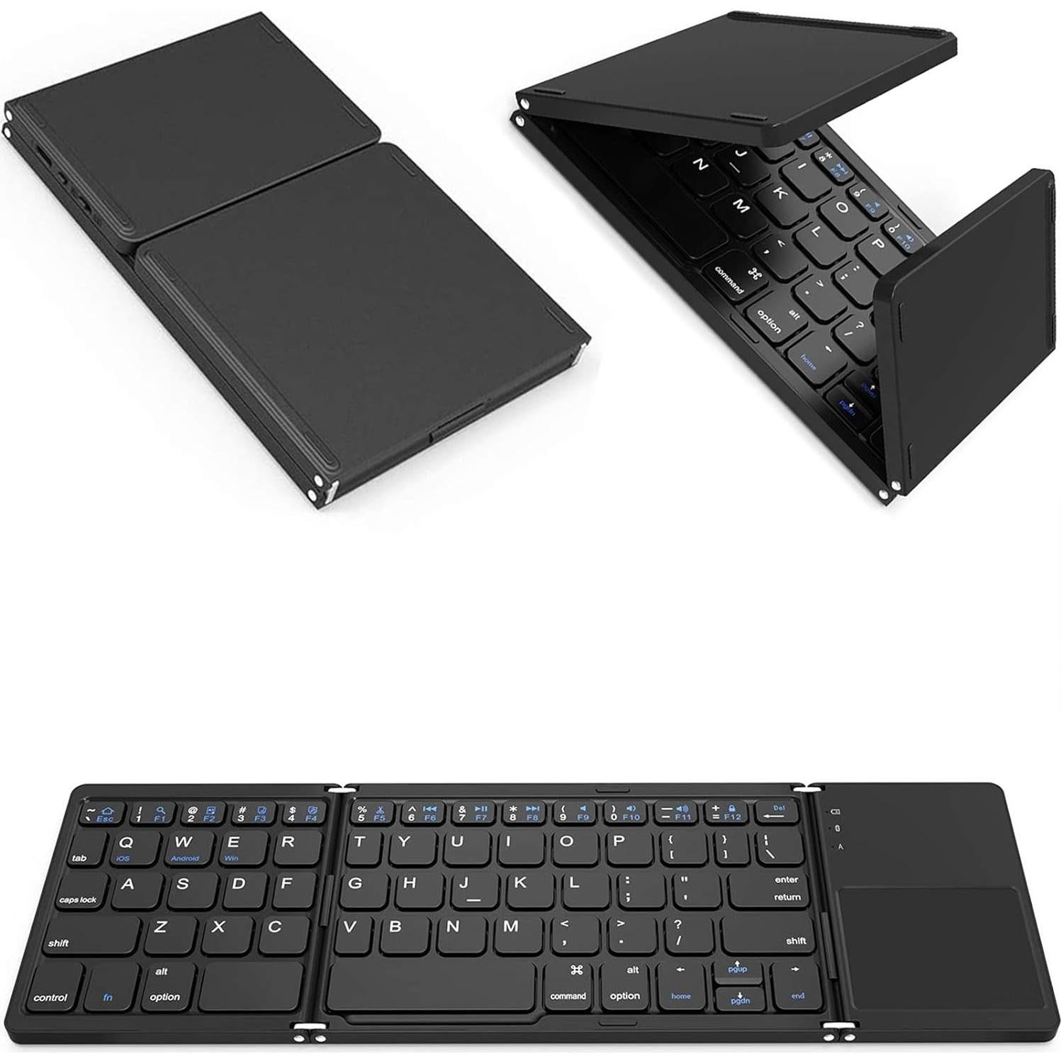 Teclado Inalámbrico Plegable Tek Styz TS-1146 con Mouse Touchpad