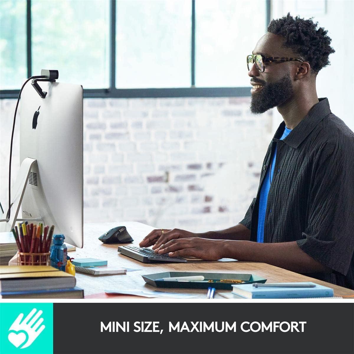 Teclado Inalámbrico Bluetooth Logitech MX Keys Mini Negro