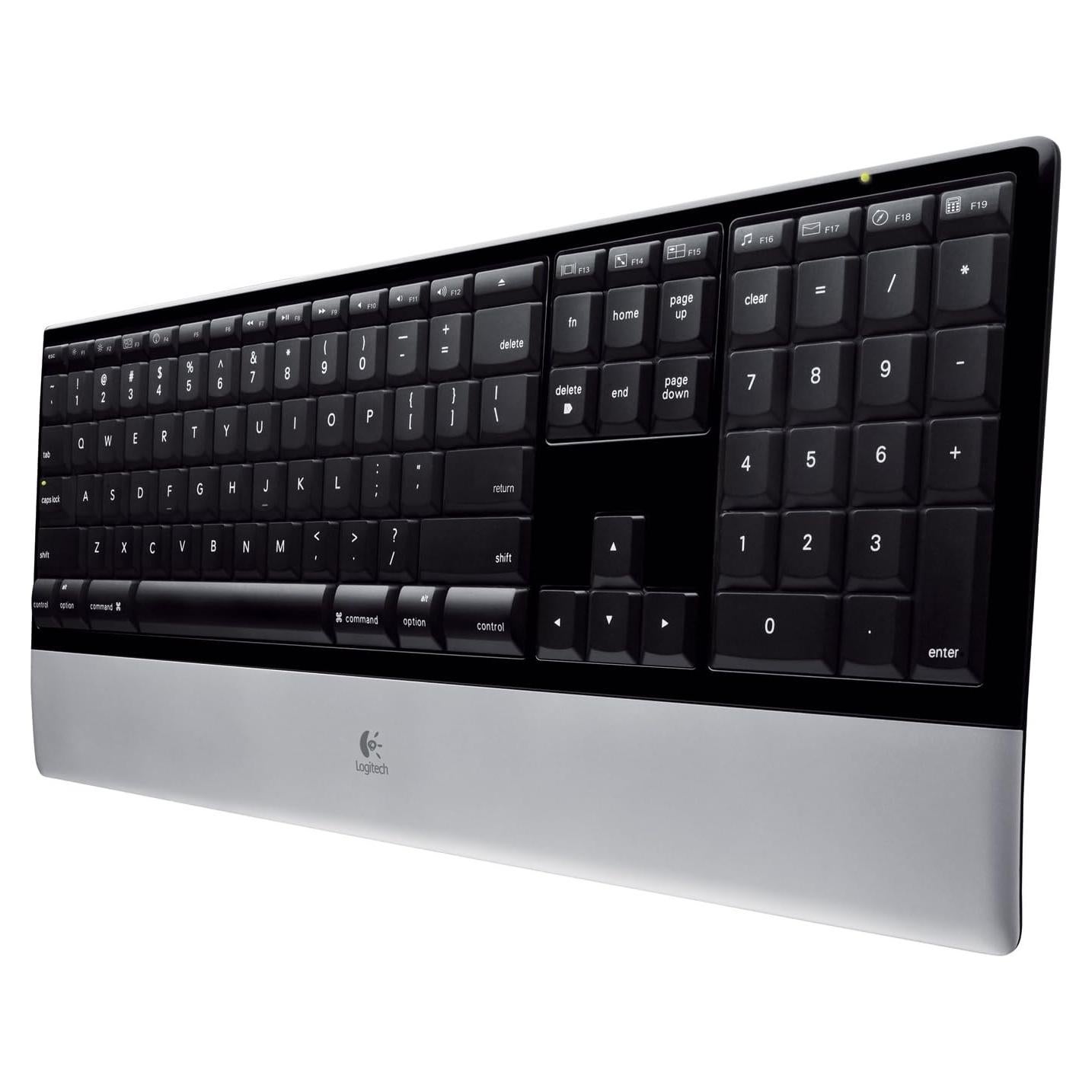 Teclado Logitech diNovo Edición Mac Ultra Delgado