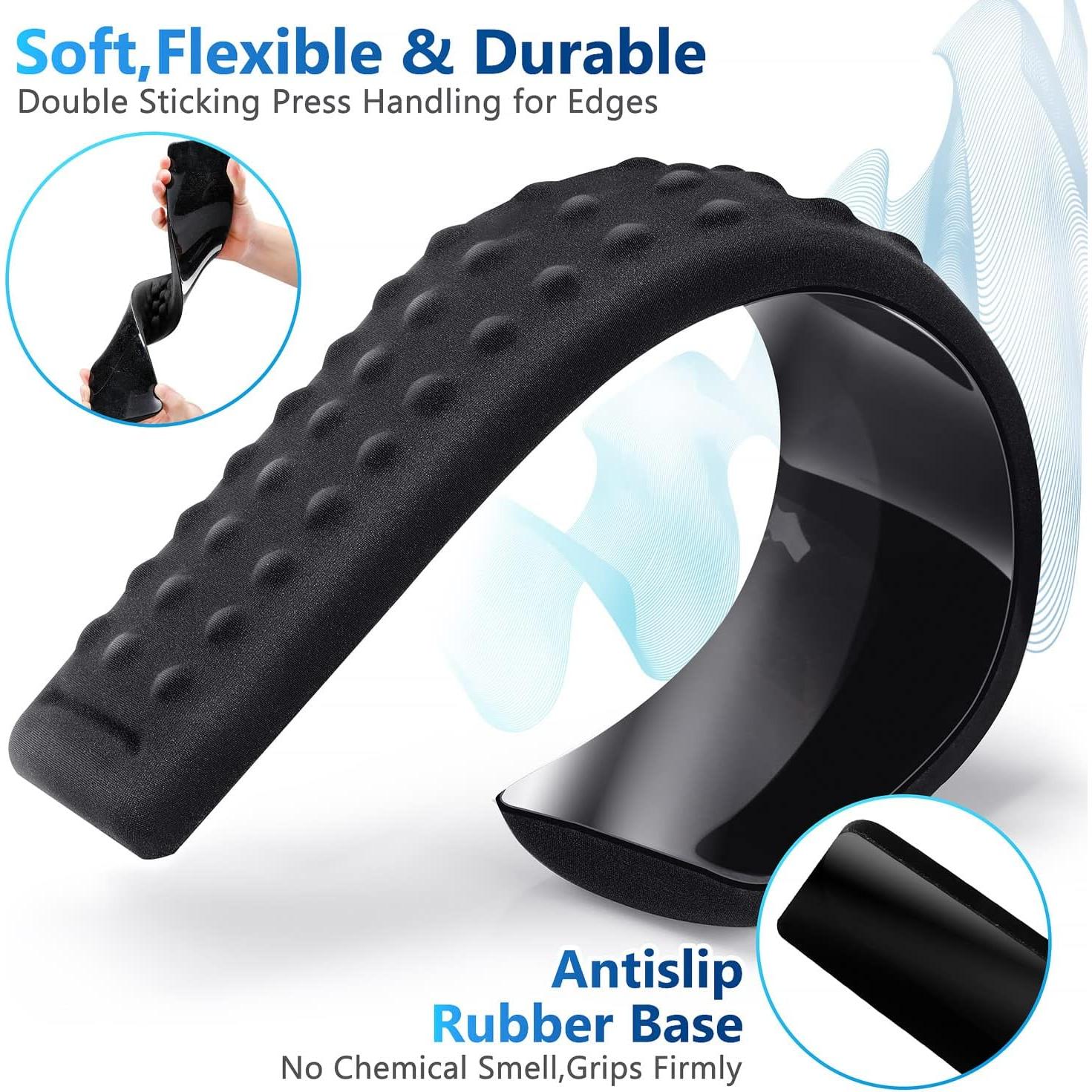 Reposa Muñecas Ergonómico Gimars GIM-MHWP01 con Masaje