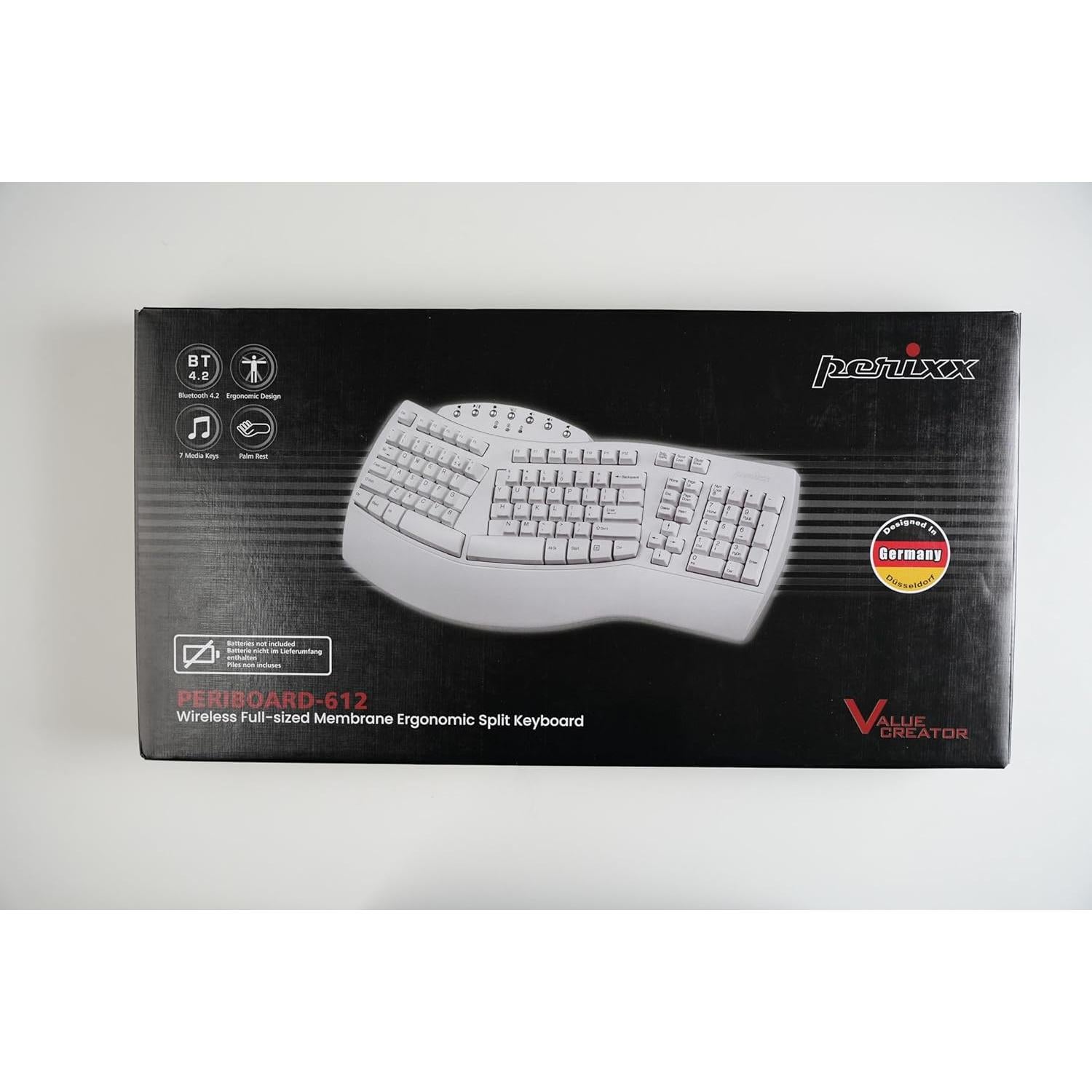 Teclado Inalámbrico Perixx PERIBOARD-612W ES Dual Bluetooth