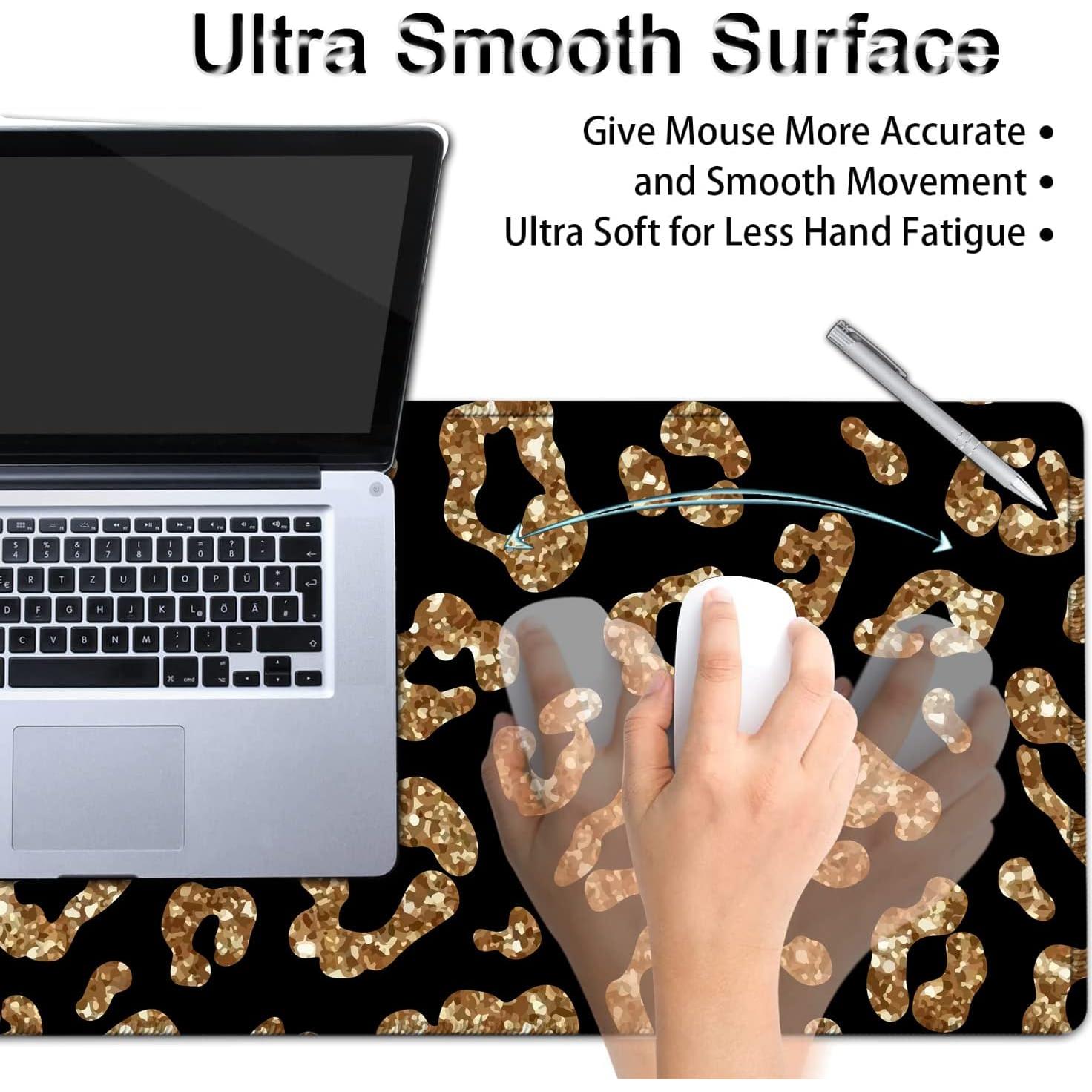 Alfombrilla de escritorio YVBHCGGGF XXL 80x30 cm con soporte ergonómico