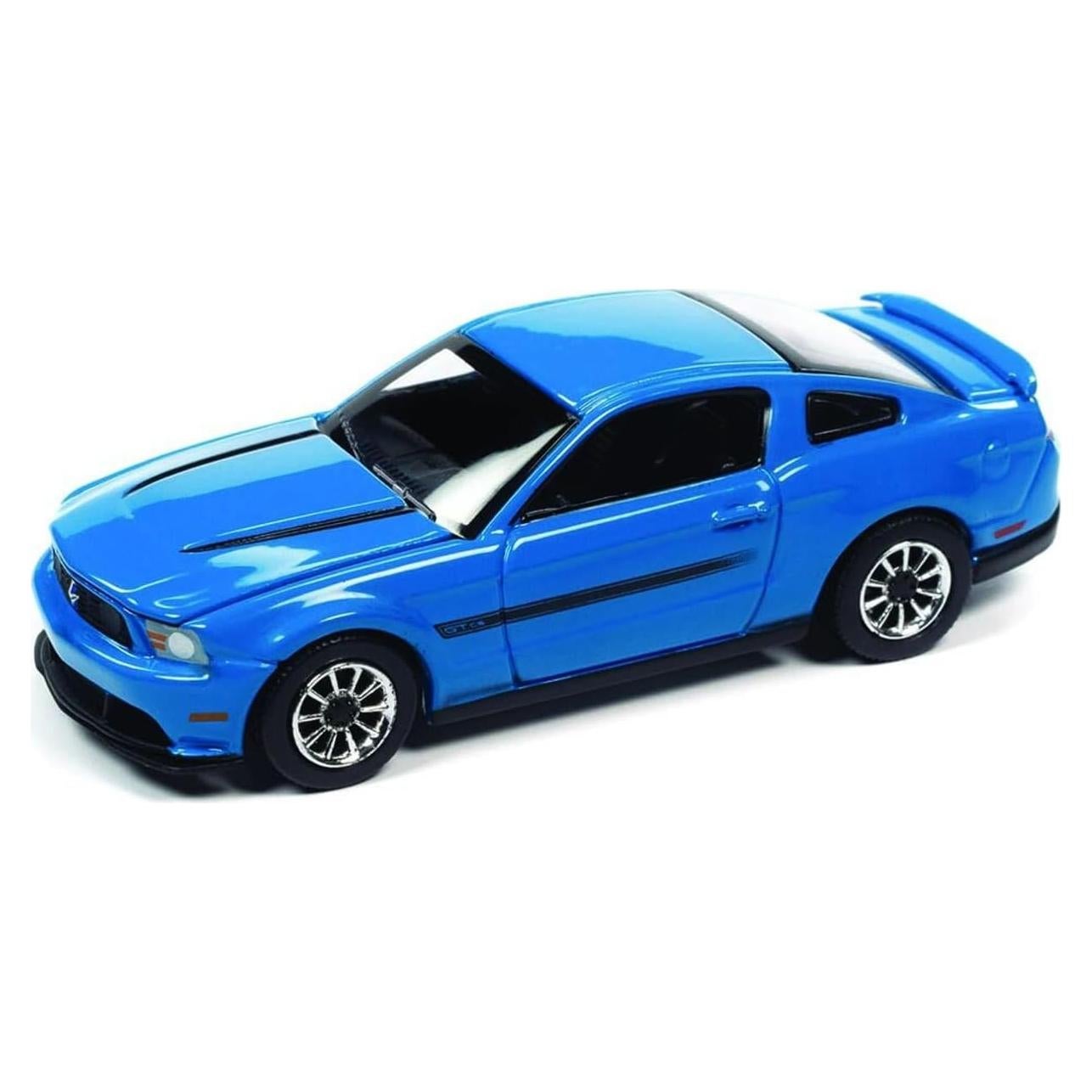 Auto World Mustang GT/CS 2012 a Escala 1:64 Azul