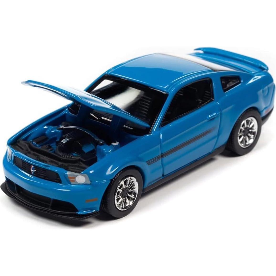 Auto World Mustang GT/CS 2012 a Escala 1:64 Azul