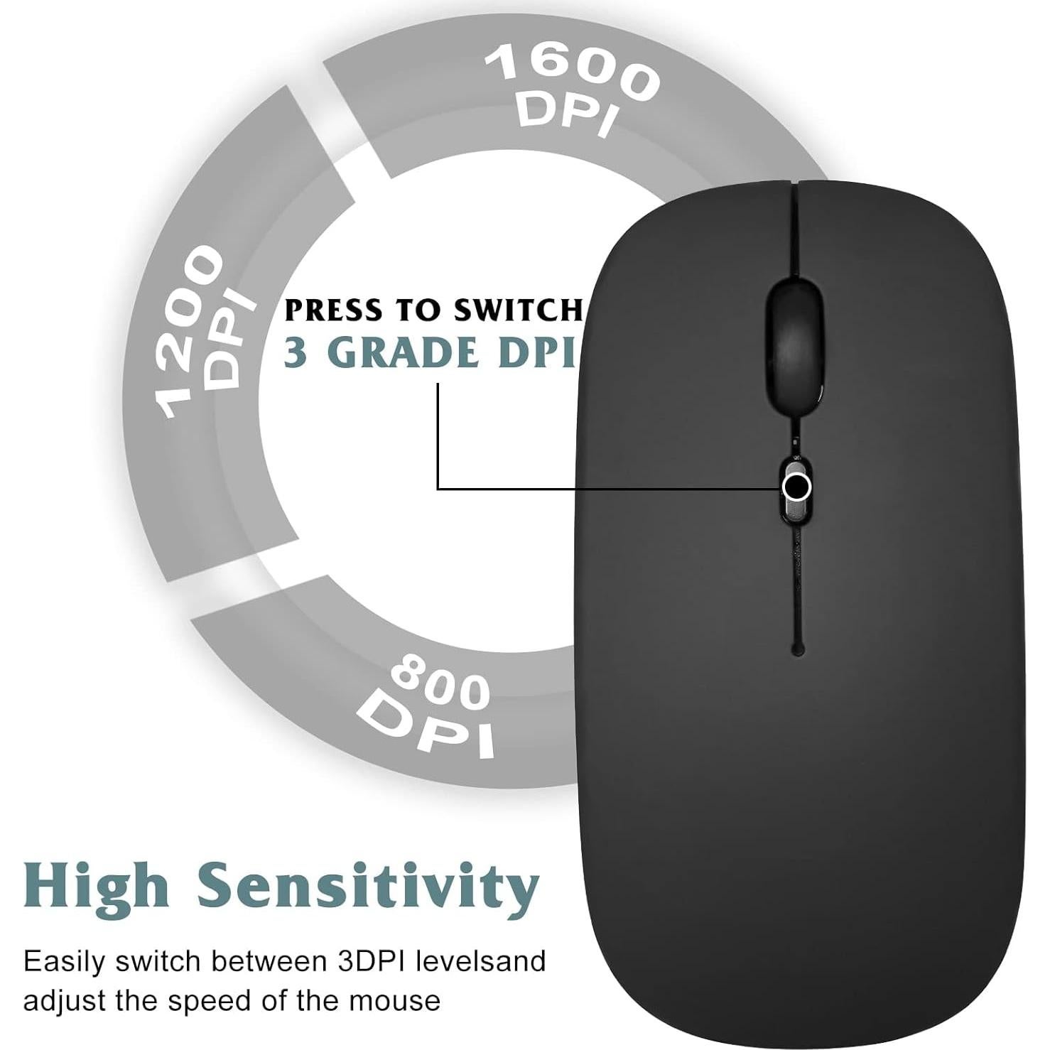 Combo Teclado y Ratón Bluetooth UrbanX KB030 Ergonómico Verde Pino