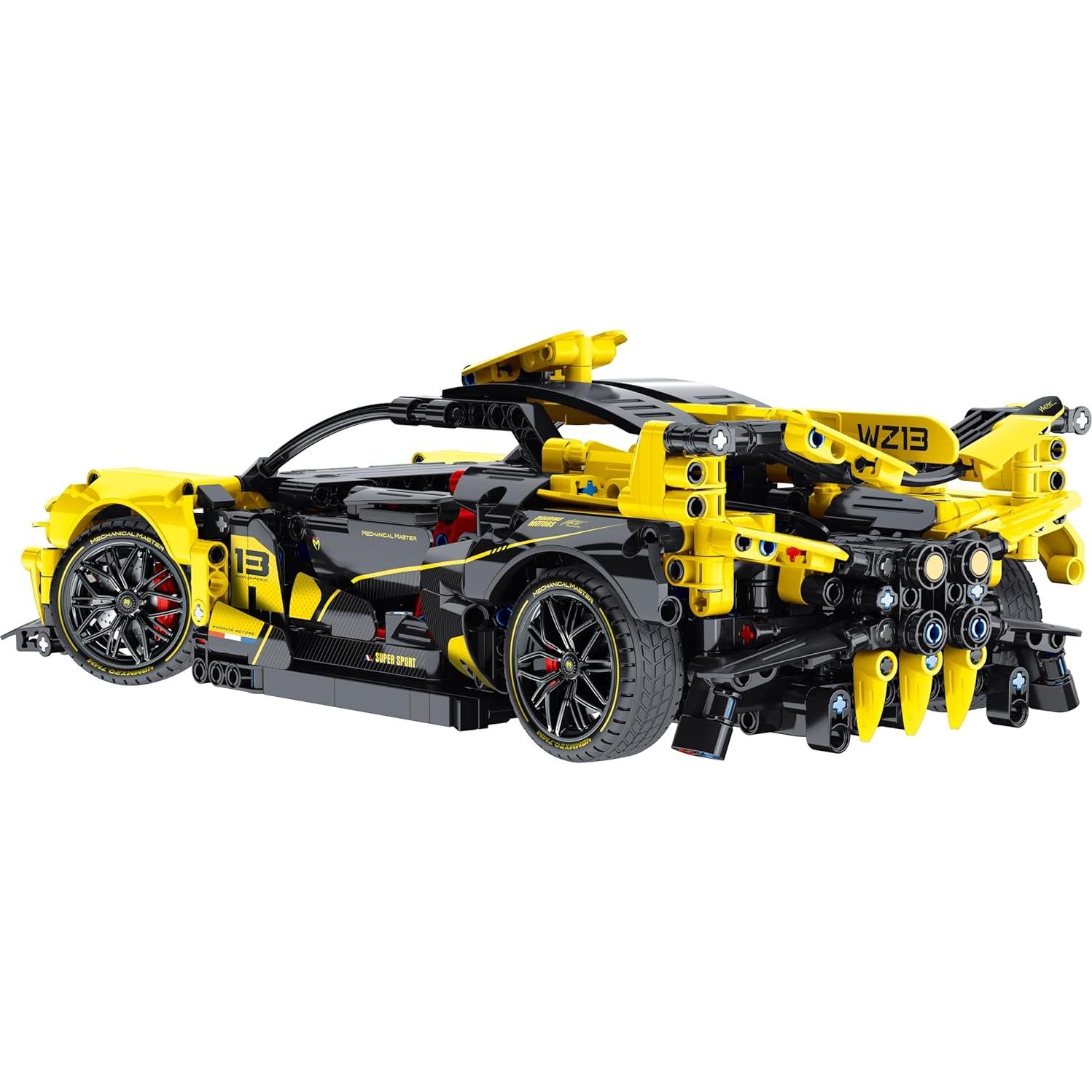 Juguete de Construcción STEM DAKOTT Supercoche 1:14 1103 Piezas