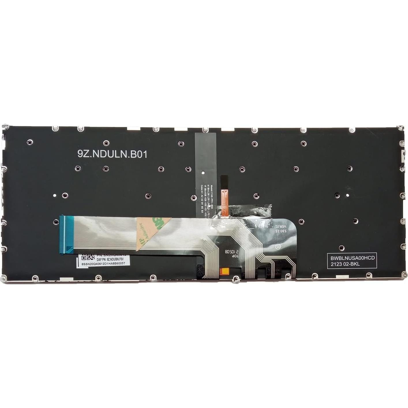 Teclado de Reemplazo US Retroiluminado Lenovo ThinkBook Gris