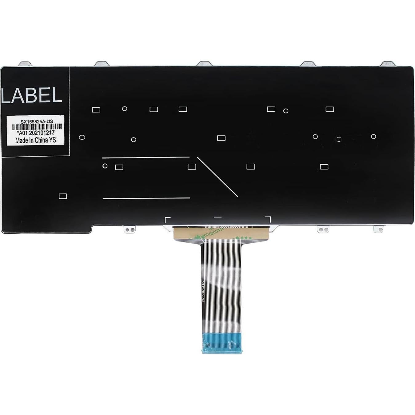 Teclado de Reemplazo PAEBAI+ para DELL Latitude 3340 3350 E7450