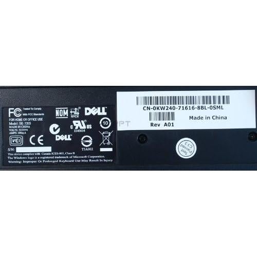 Teclado USB Dell SK-3205 con lector de tarjetas y reposamuñecas