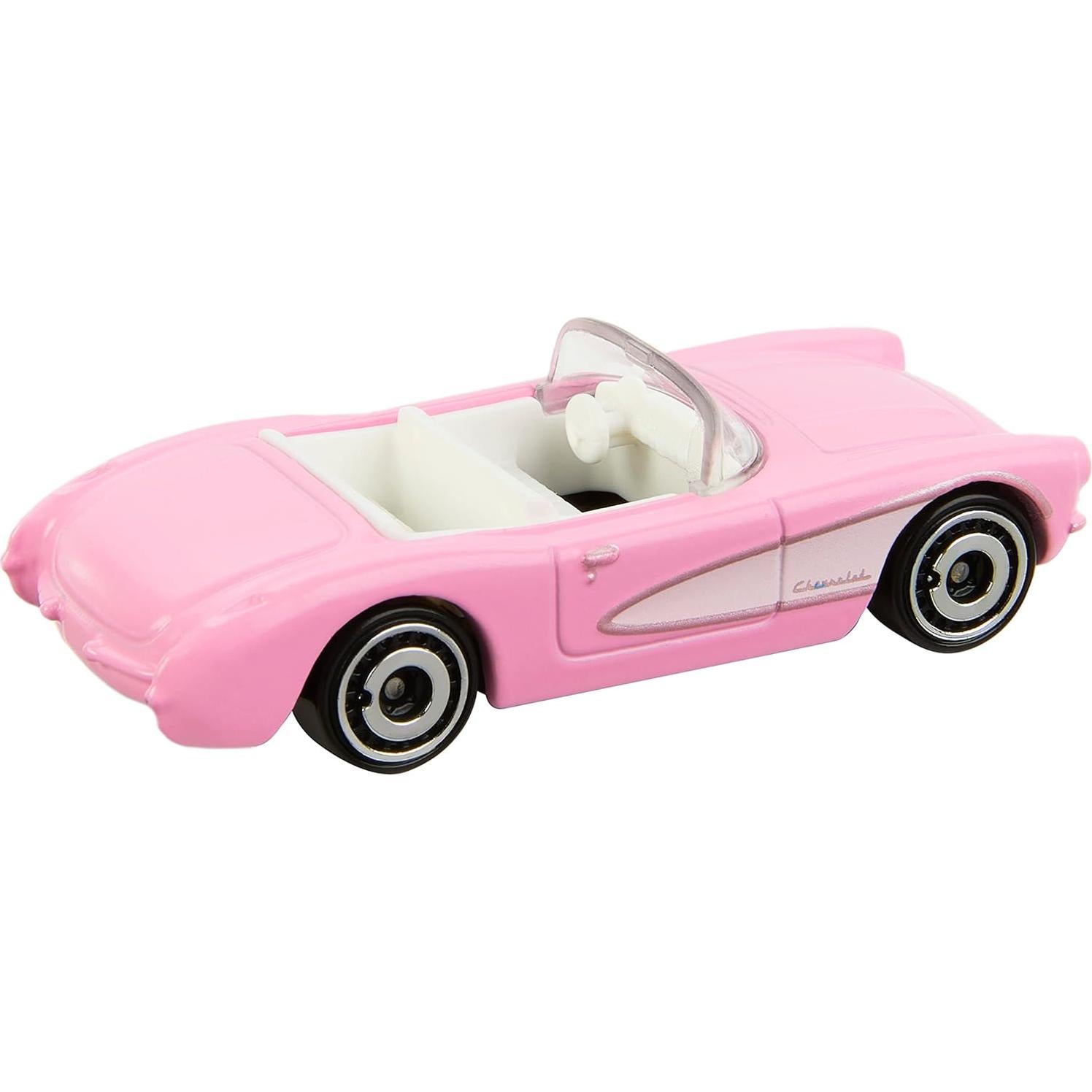 Hot Wheels Corvette Barbie 1956 Escala 1:64 Mattel