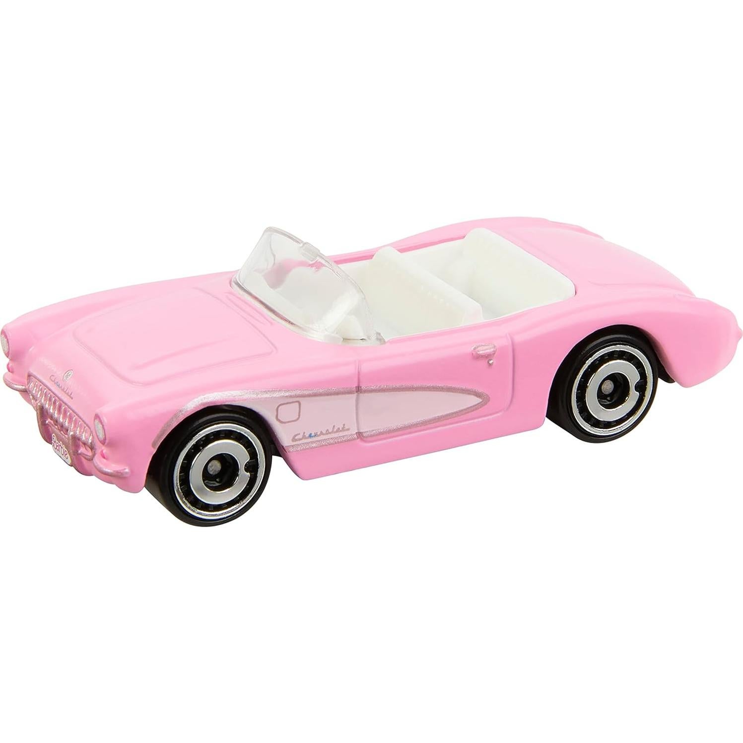 Hot Wheels Corvette Barbie 1956 Escala 1:64 Mattel