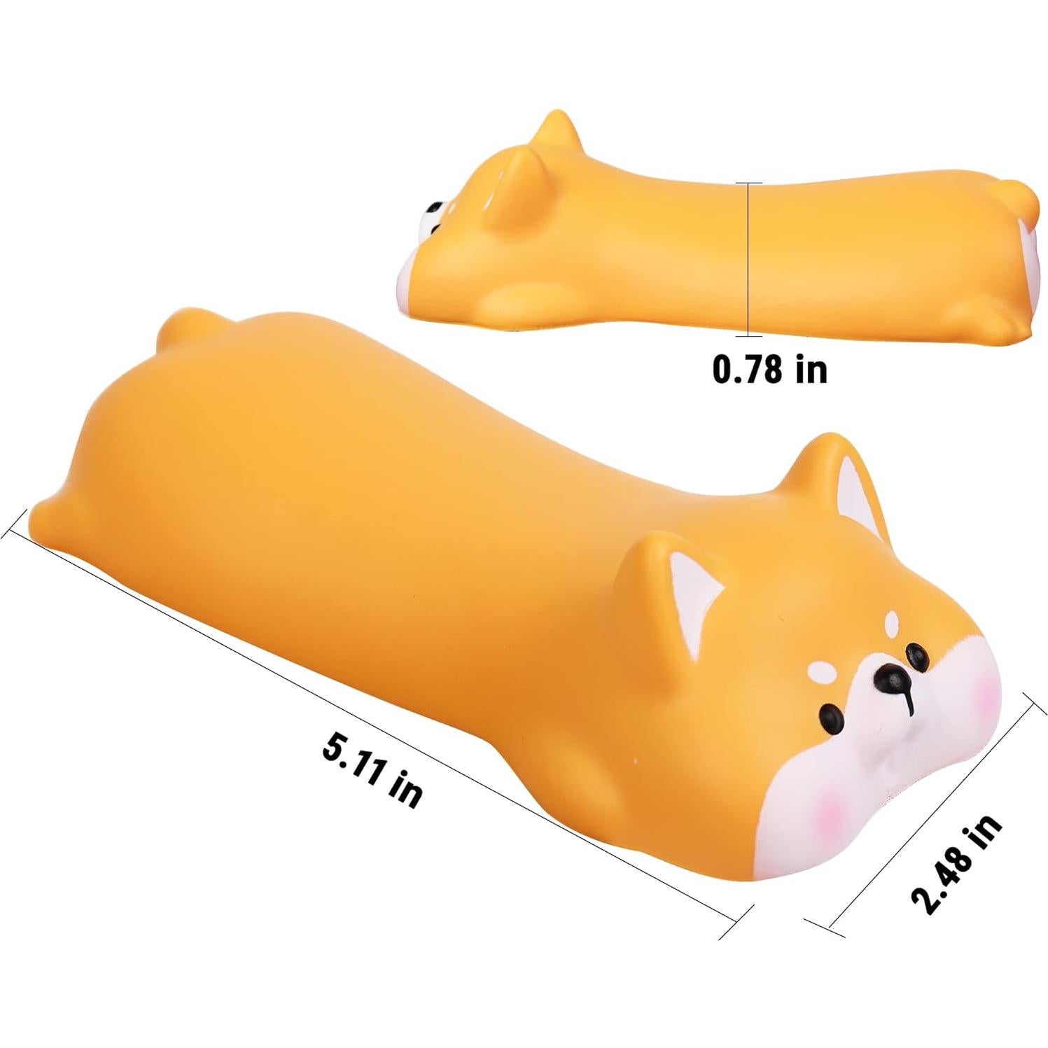 Reposamuñecas Ergonómico EALEK Kerky Amarillo para Teclado y Ratón