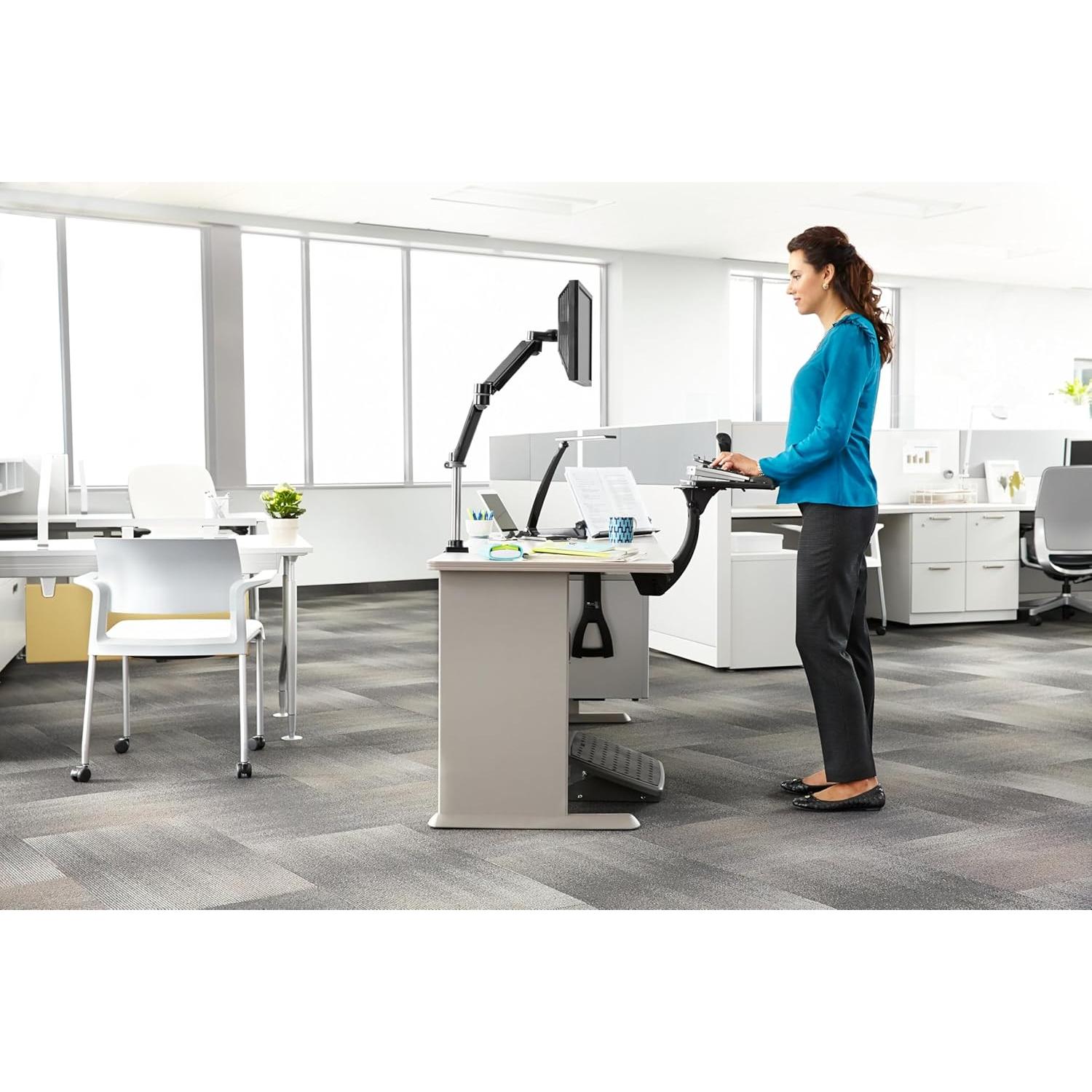 Bandeja de Teclado Ajustable 3M AKT180LE Ergonomía Negra