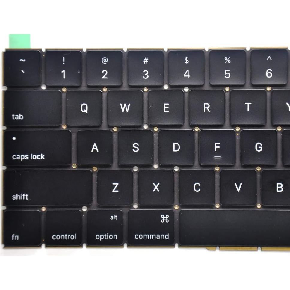 Teclado de Reemplazo Padarsey US para MacBook Pro 13 y 15 A1706 A1707