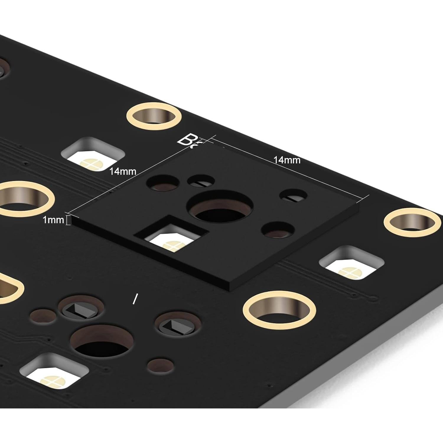 Almohadillas de Interruptor YIMAGUJRX Poron 1mm 120Pcs