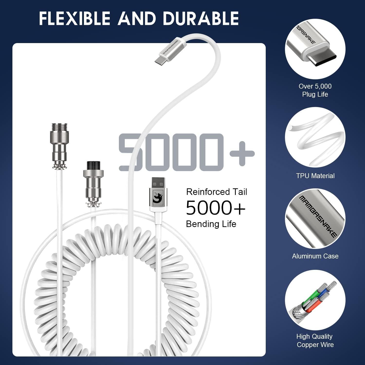 Teclado Mecánico Inalámbrico TKL Attack Shark K87 RGB