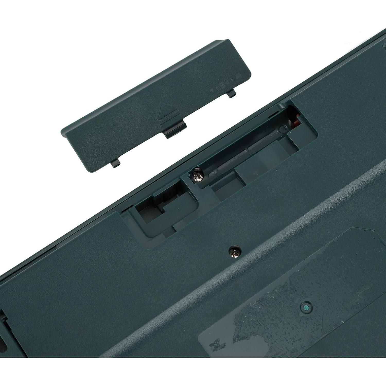 Teclado Bluetooth Inalámbrico Dpofirs 79 Teclas Verde Oscuro