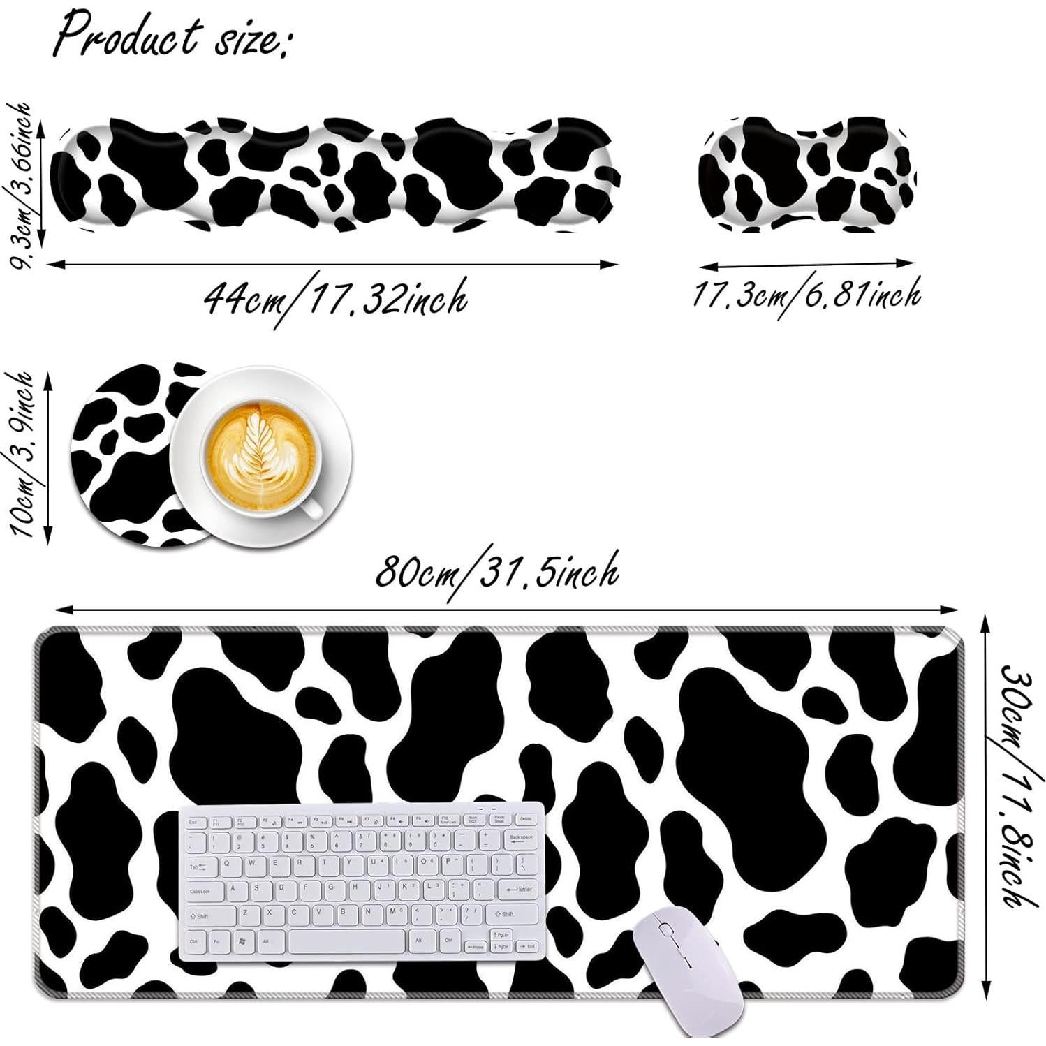 Conjunto de Soporte Ergonómico para Muñeca Bxgolkgd - Patrón de Vaca