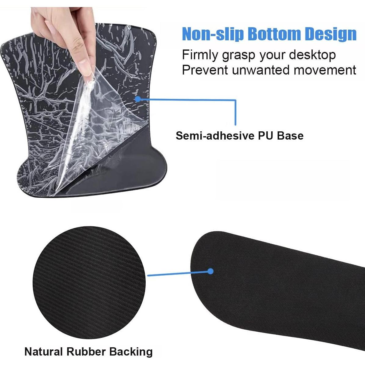 Juego de Reposamuñecas Ergonomico WEUIUJKILO - Amanecer en la Montaña