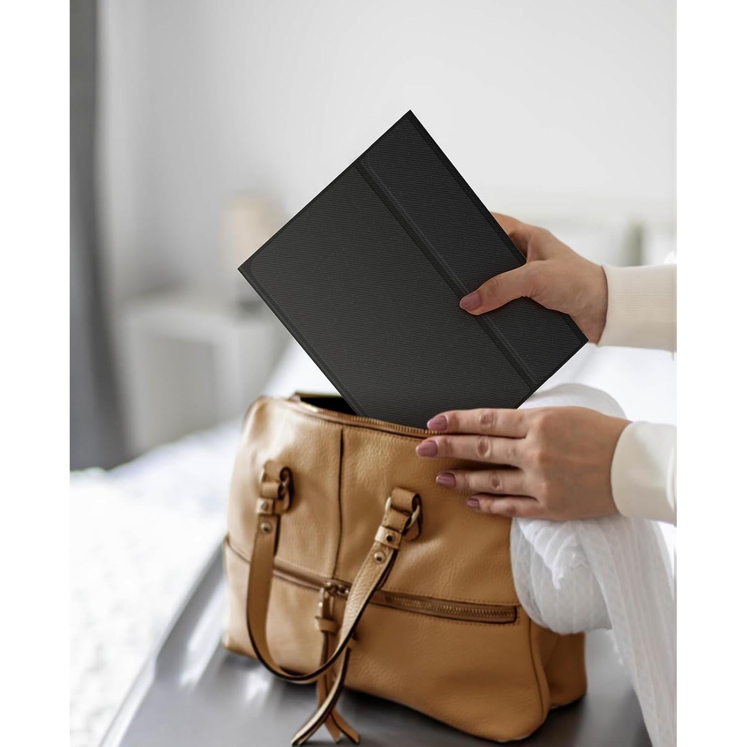 Funda Teclado CHESONA para iPad Pro 11 y Air 5/4, Negro