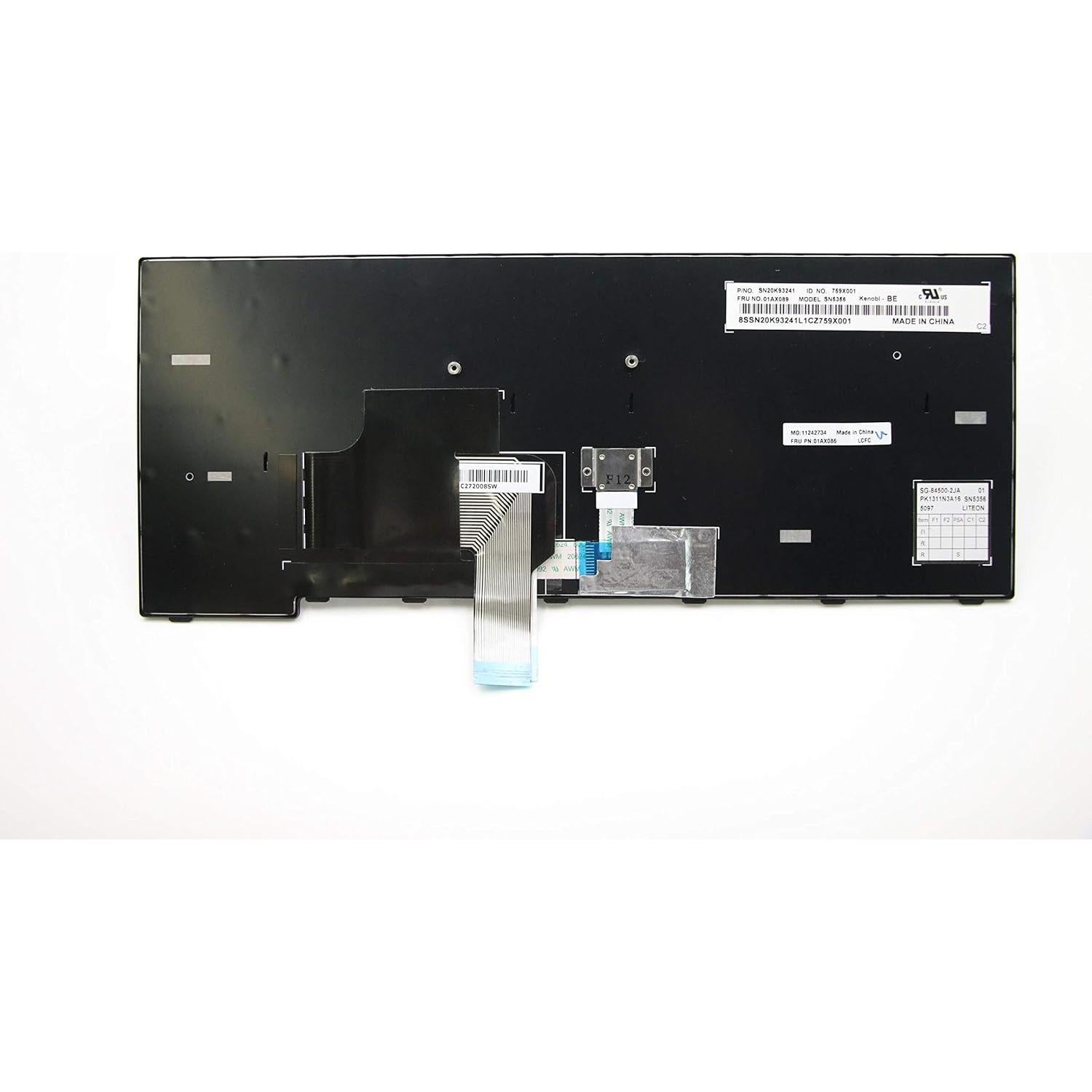 Teclado de Reemplazo Lenovo Thinkpad E470 E470c E475 Belga